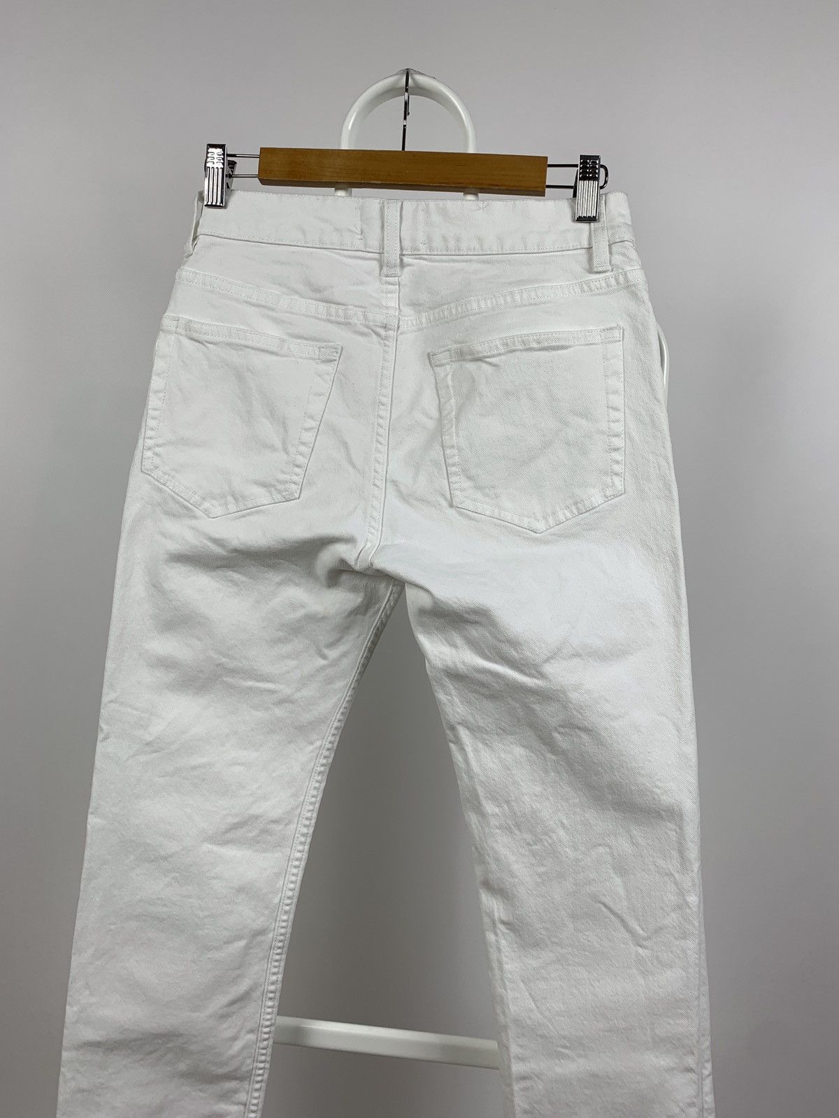 Acne Studios Acne Studios Ace White Slim Denim Jeans Pants Size US 28 / EU 44 - 4 Thumbnail