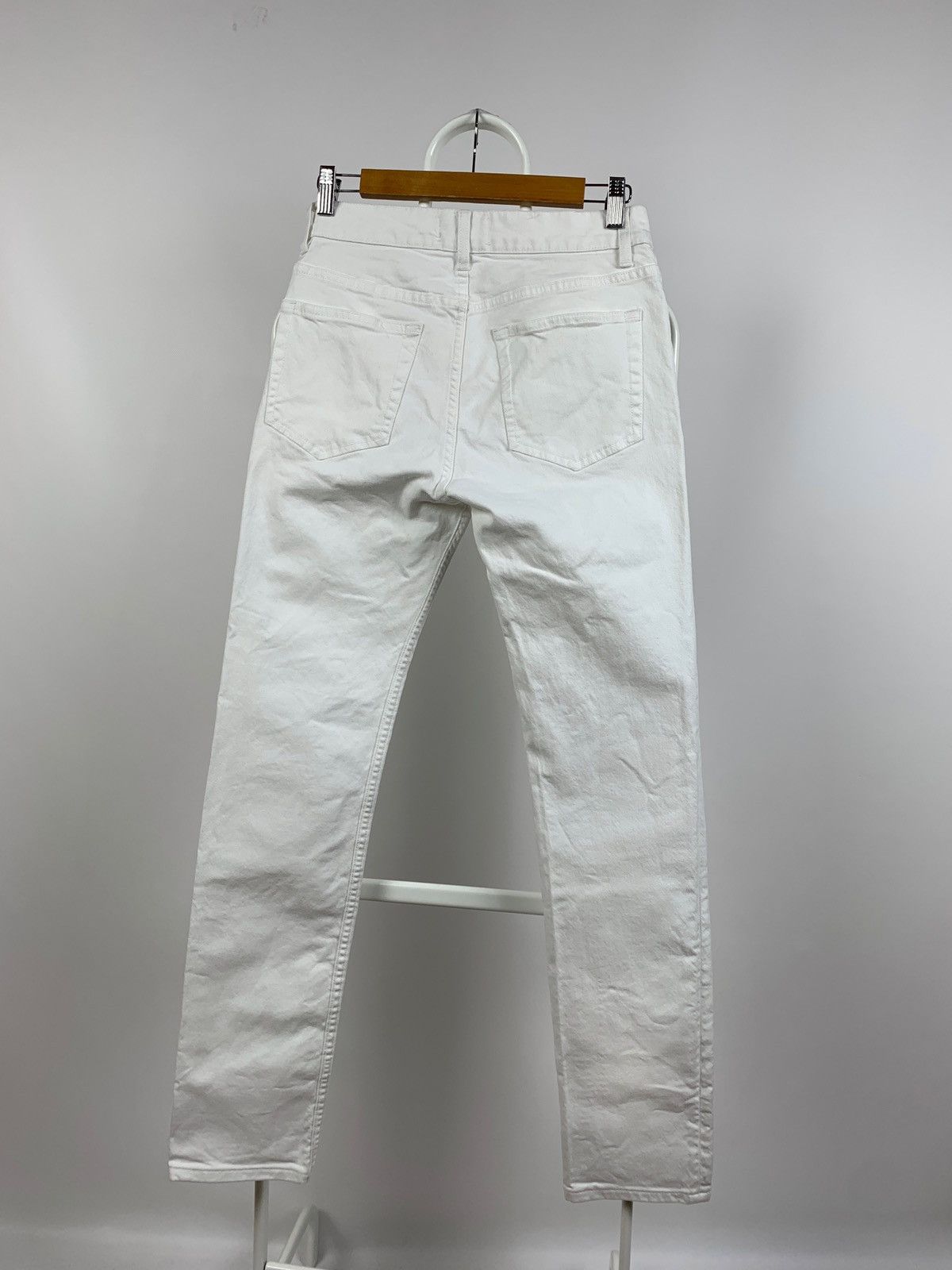 Acne Studios Acne Studios Ace White Slim Denim Jeans Pants Size US 28 / EU 44 - 2 Thumbnail