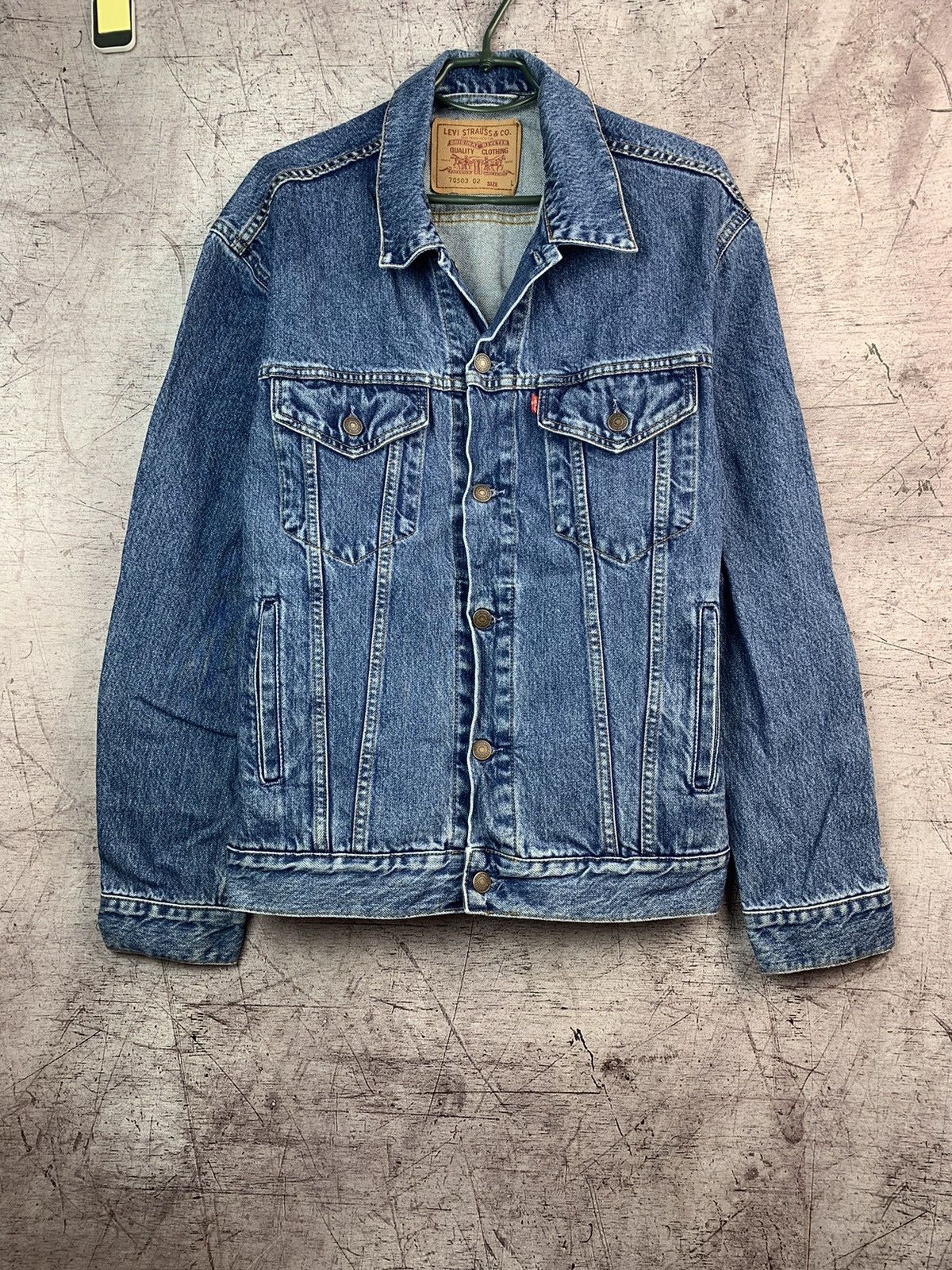 Levi's × Levi's Vintage Clothing Vintage Levis Jeans Denim Jacket Size US L / EU 52-54 / 3 - 1 Thumbnail