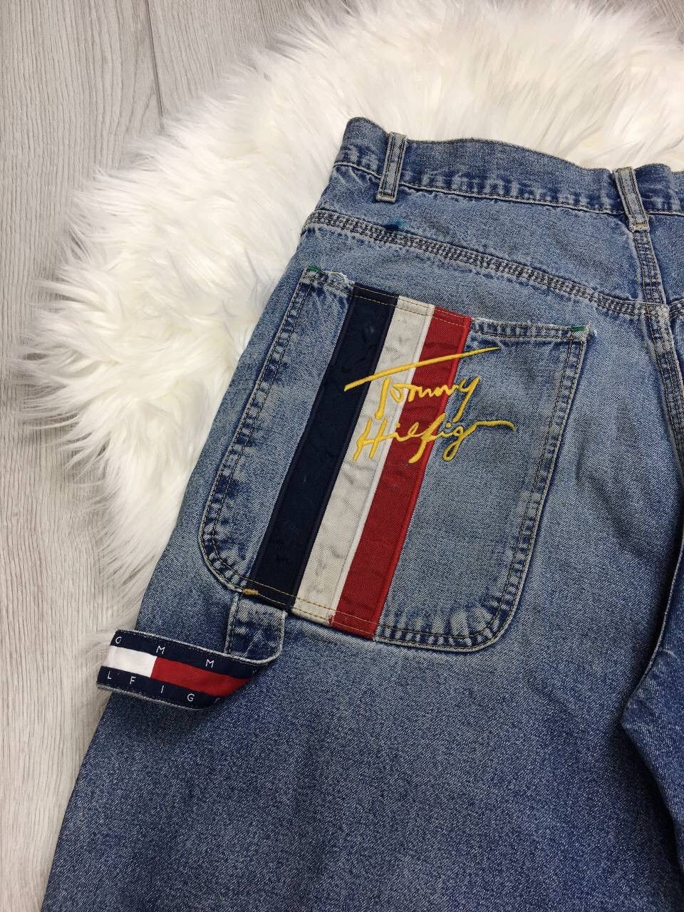 Tommy Hilfiger Vintage shorts Tommy Hilfiger denim y2k Size US 31 - 5 Thumbnail