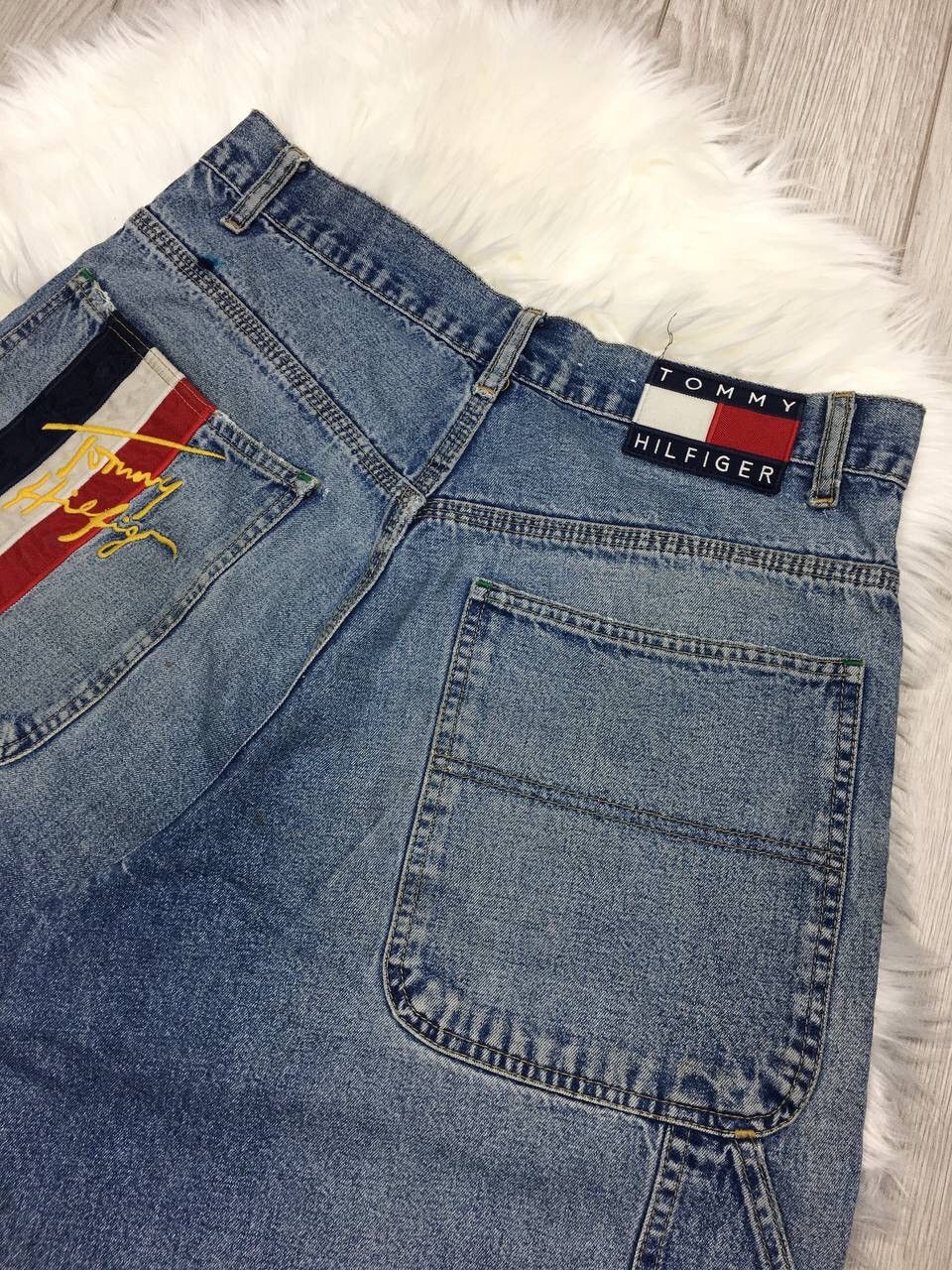 Tommy Hilfiger Vintage shorts Tommy Hilfiger denim y2k Size US 31 - 2 Thumbnail