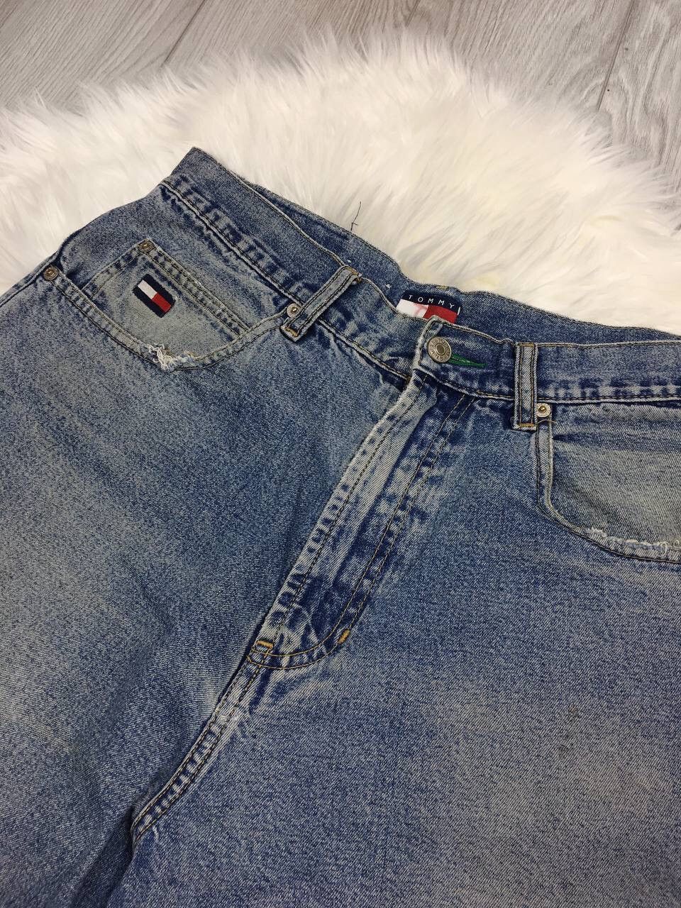 Tommy Hilfiger Vintage shorts Tommy Hilfiger denim y2k Size US 31 - 7 Thumbnail