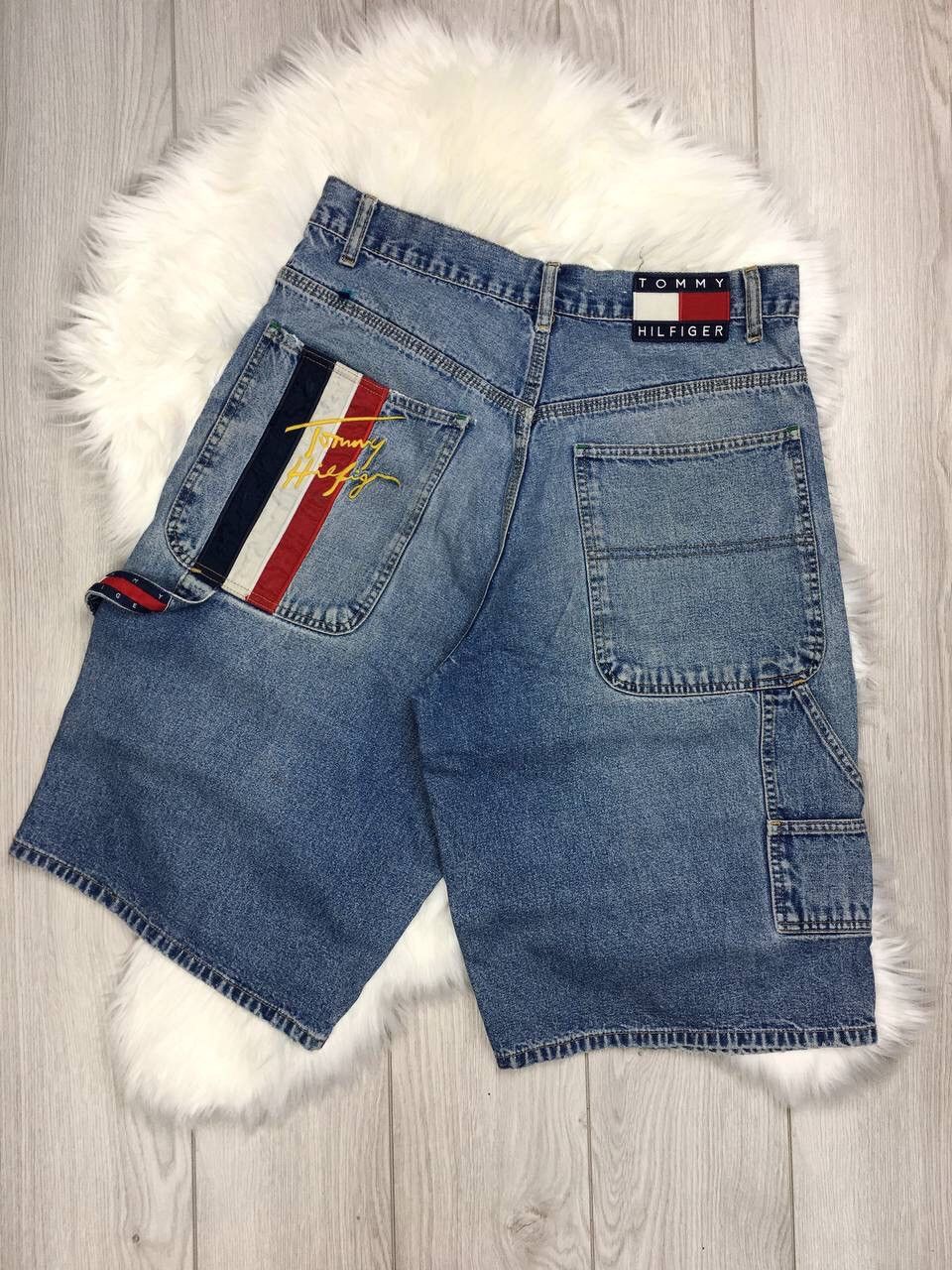 Tommy Hilfiger Vintage shorts Tommy Hilfiger denim y2k Size US 31 - 1 Thumbnail