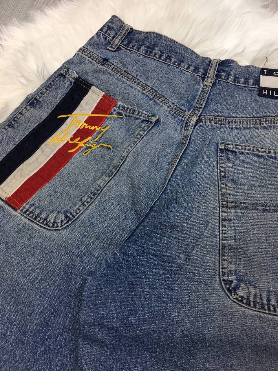 Tommy Hilfiger Vintage shorts Tommy Hilfiger denim y2k Size US 31 - 3 Thumbnail