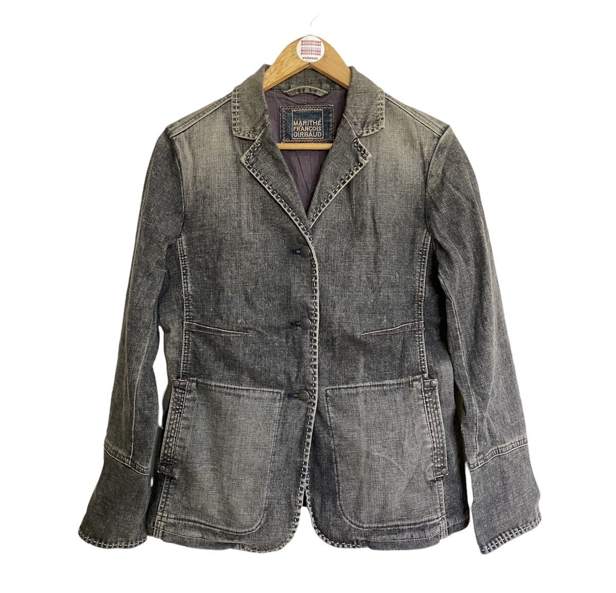 Marithe Francois Girbaud Denim Coat