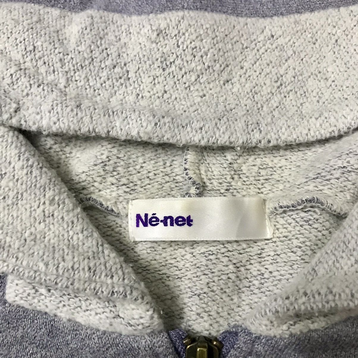 NÉ-NET ZIPPER HOODIE COOL DESIGN BY ISSEY MIYAKE DESIGNER