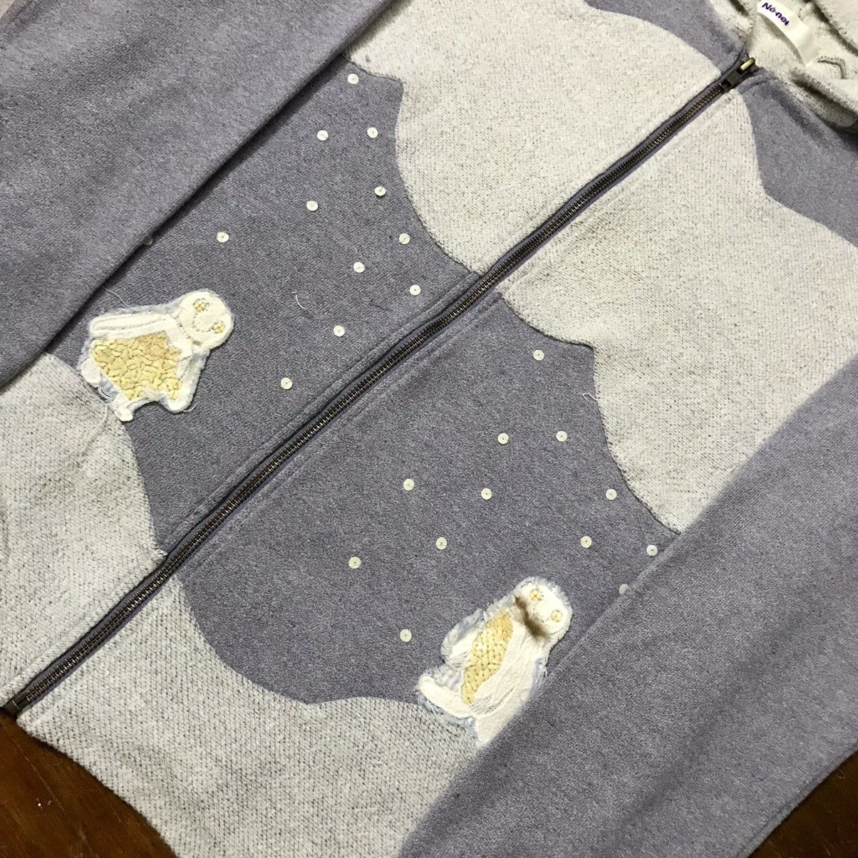NÉ-NET ZIPPER HOODIE COOL DESIGN BY ISSEY MIYAKE DESIGNER