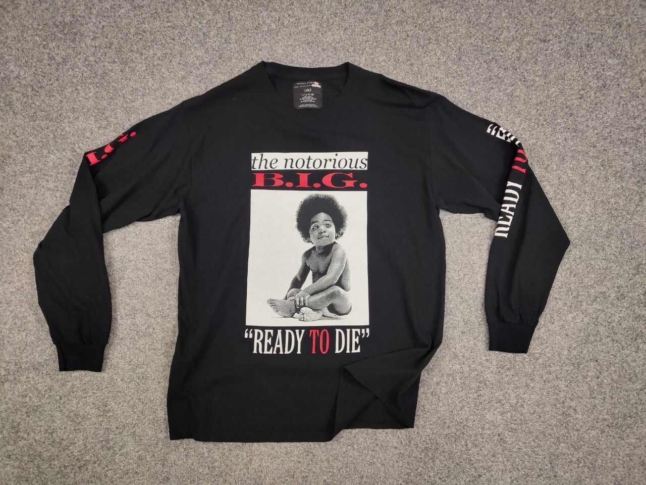 Rap Tees Vintage The Notorious BIG x Culture Kings Long sleeve shirt Size US L / EU 52-54 / 3 - 15 Thumbnail