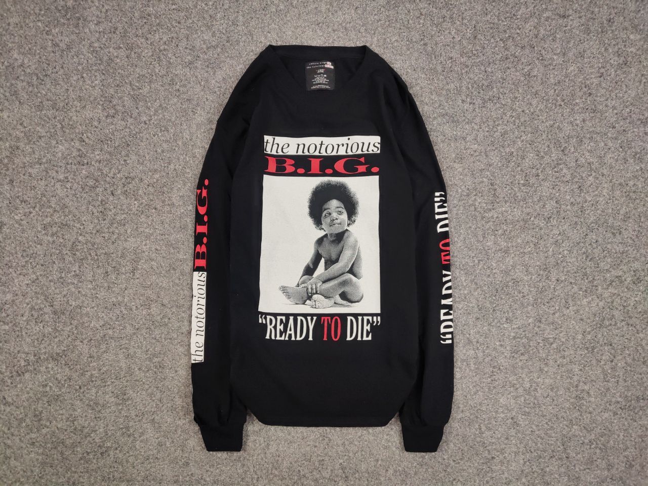 Rap Tees Vintage The Notorious BIG x Culture Kings Long sleeve shirt Size US L / EU 52-54 / 3 - 1 Thumbnail