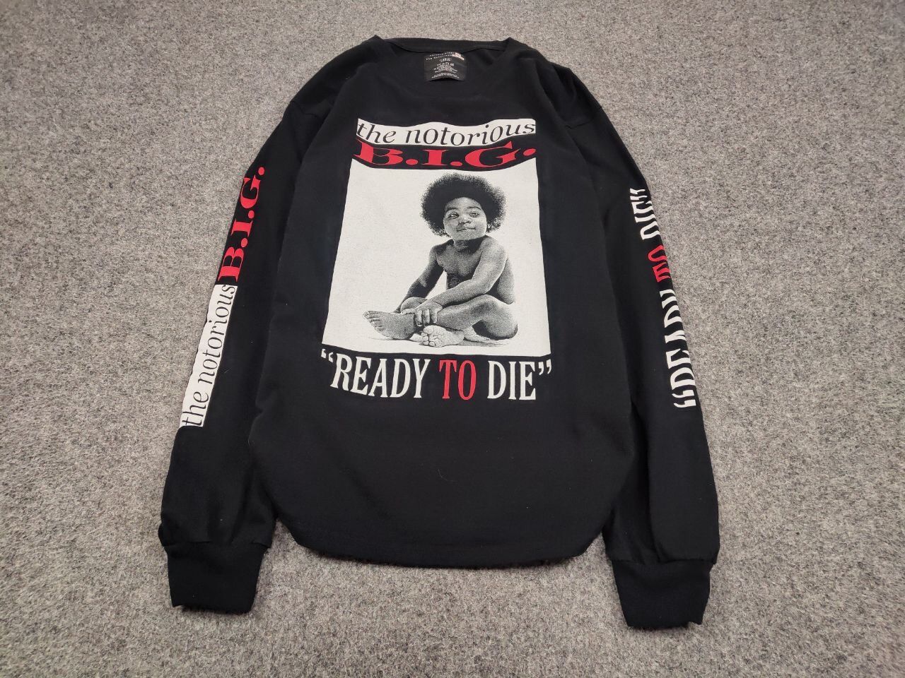 Rap Tees Vintage The Notorious BIG x Culture Kings Long sleeve shirt Size US L / EU 52-54 / 3 - 2 Thumbnail