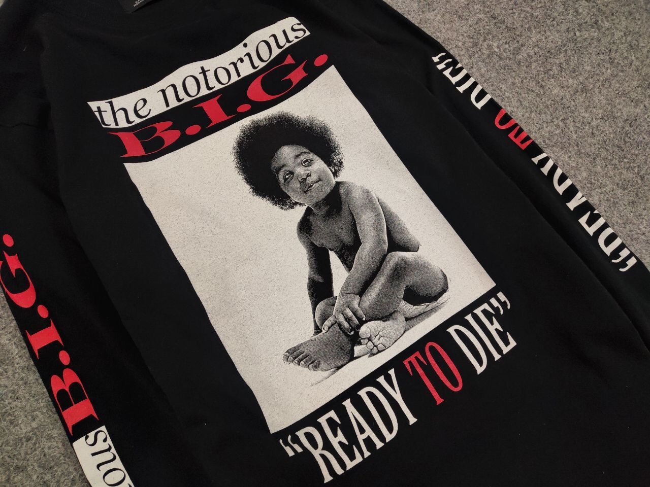 Rap Tees Vintage The Notorious BIG x Culture Kings Long sleeve shirt Size US L / EU 52-54 / 3 - 12 Thumbnail