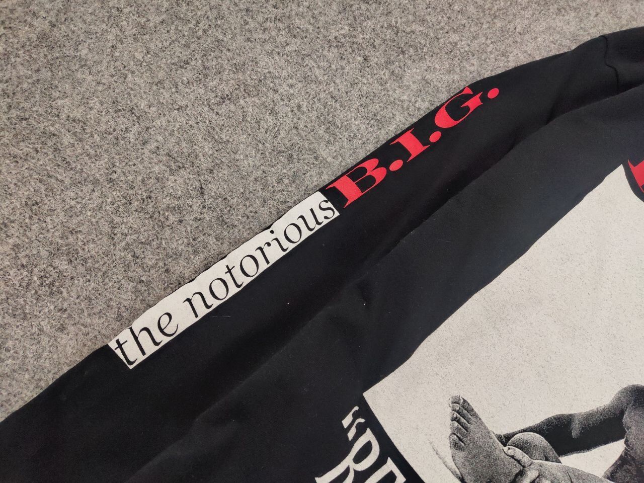 Rap Tees Vintage The Notorious BIG x Culture Kings Long sleeve shirt Size US L / EU 52-54 / 3 - 13 Thumbnail