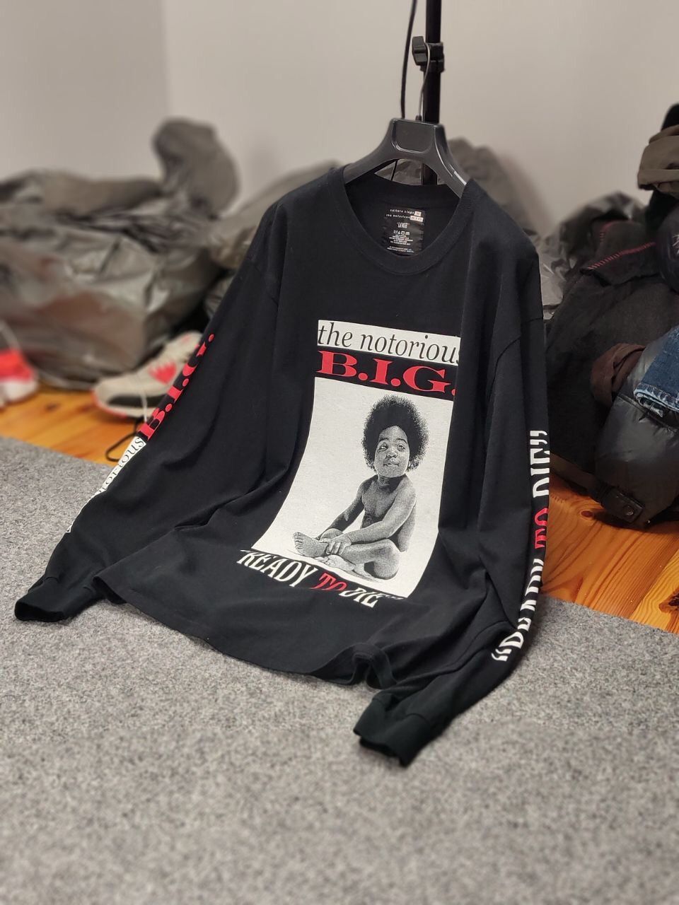 Rap Tees Vintage The Notorious BIG x Culture Kings Long sleeve shirt Size US L / EU 52-54 / 3 - 19 Thumbnail