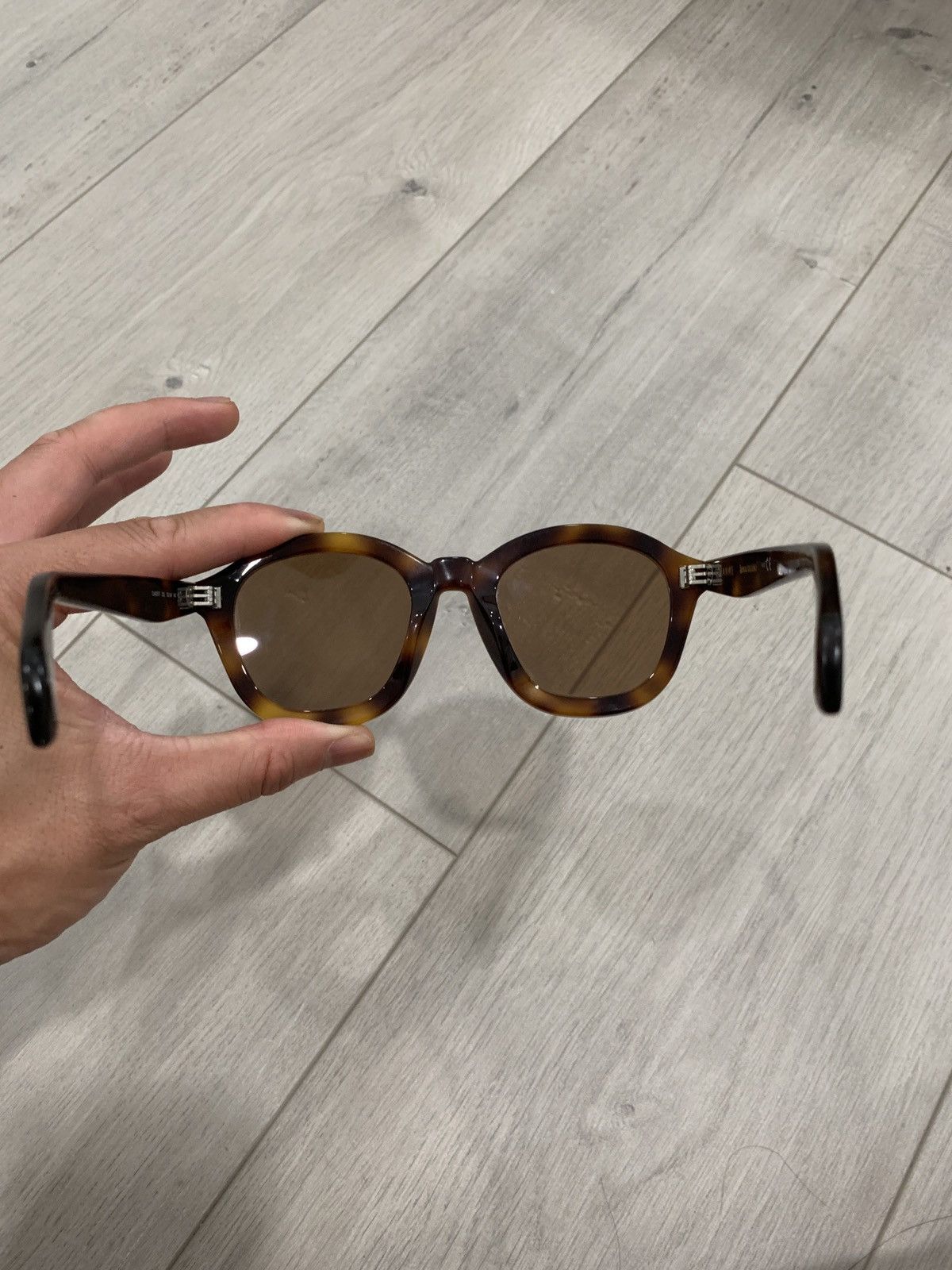 Celine Celine Round Tortoise Acetate Sunglasses by Phoebe Philo Size ONE SIZE - 5 Thumbnail