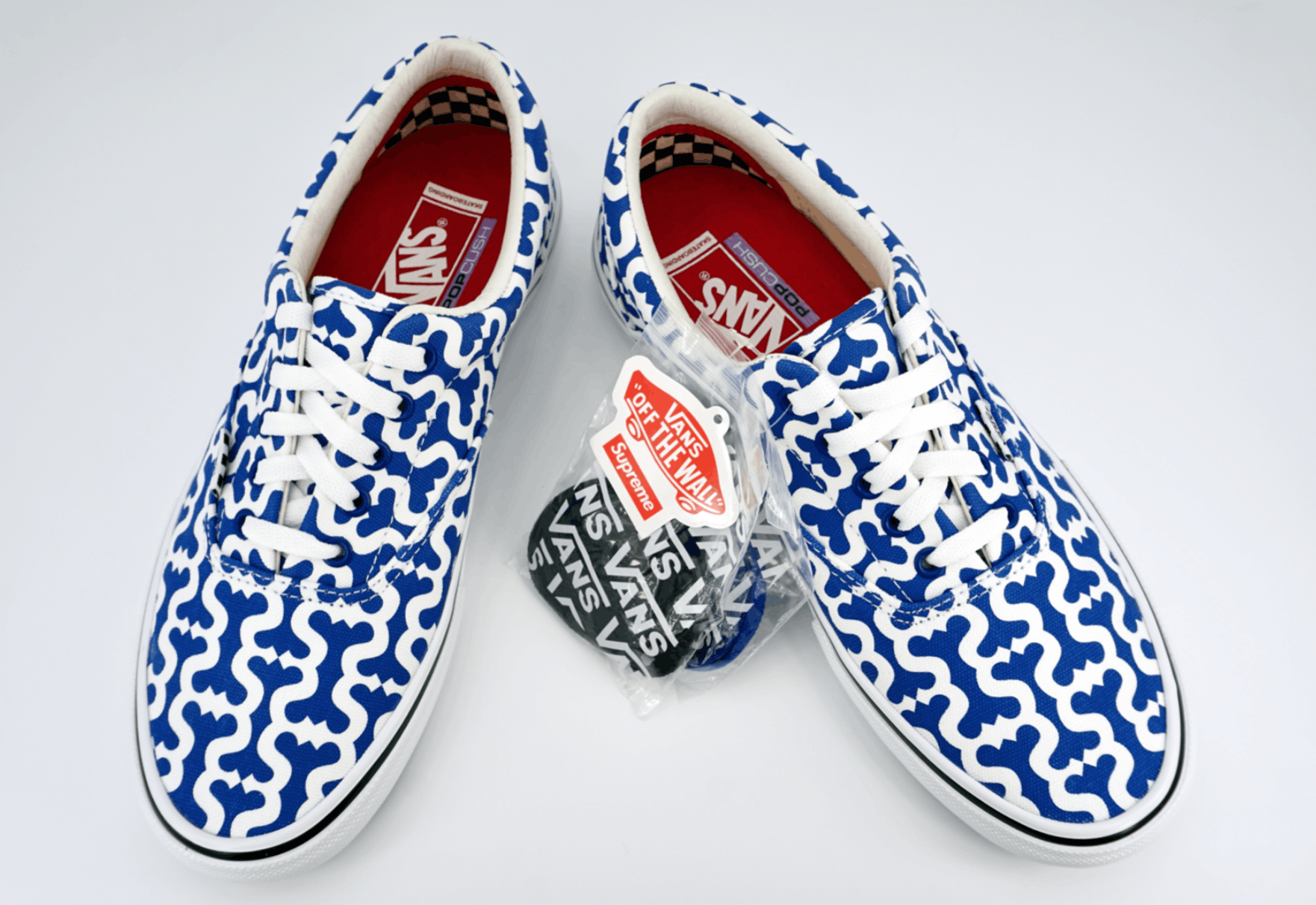 Supreme x Vans Monogram S Logo Skate Era Royal