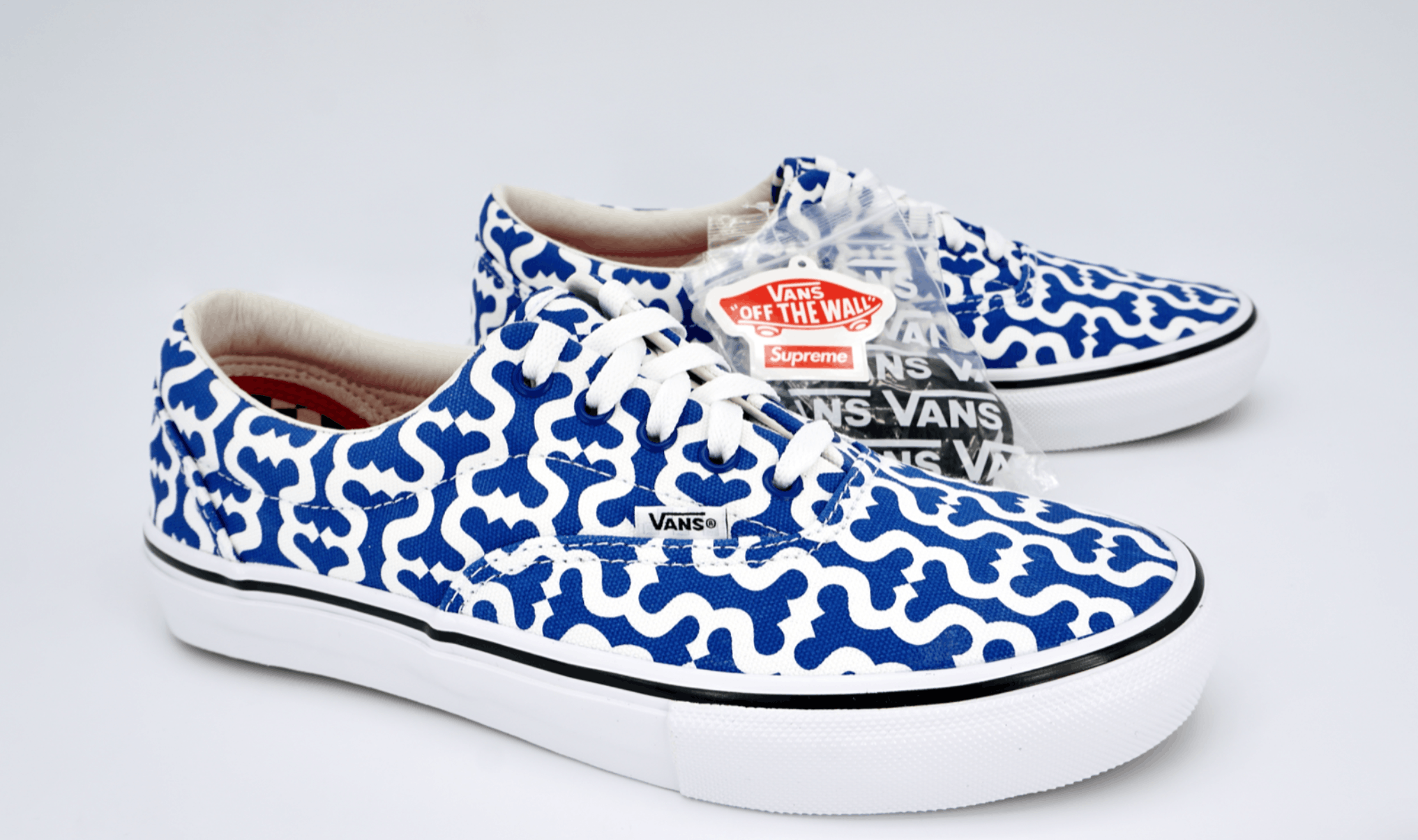 Supreme×Vans Monogram S Logo Skete ERA Supreme x Vans Monogram S Logo Skate Era Royal