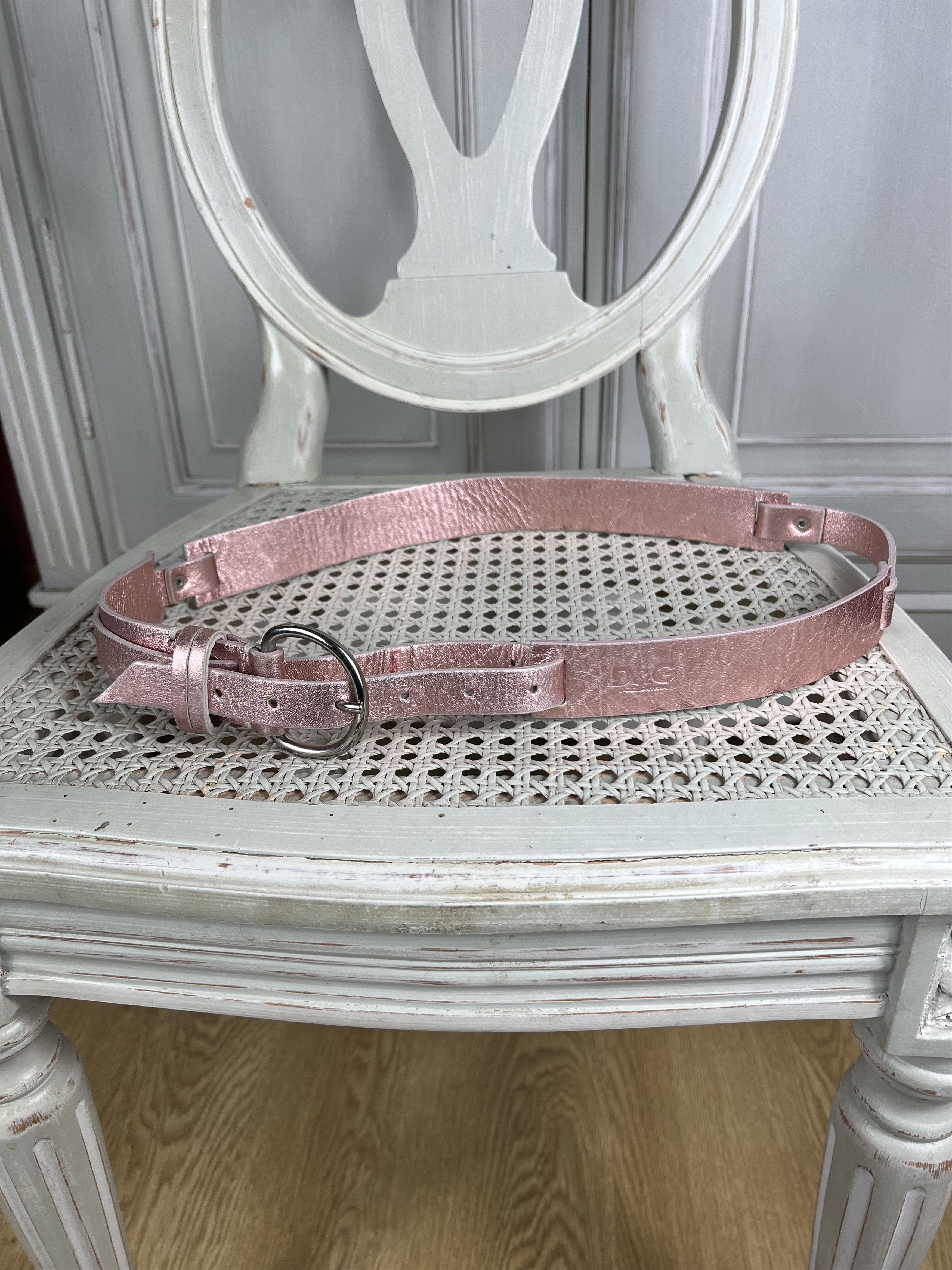 VINTAGE AVANTGARDE DOLCE GABBANA BELT
