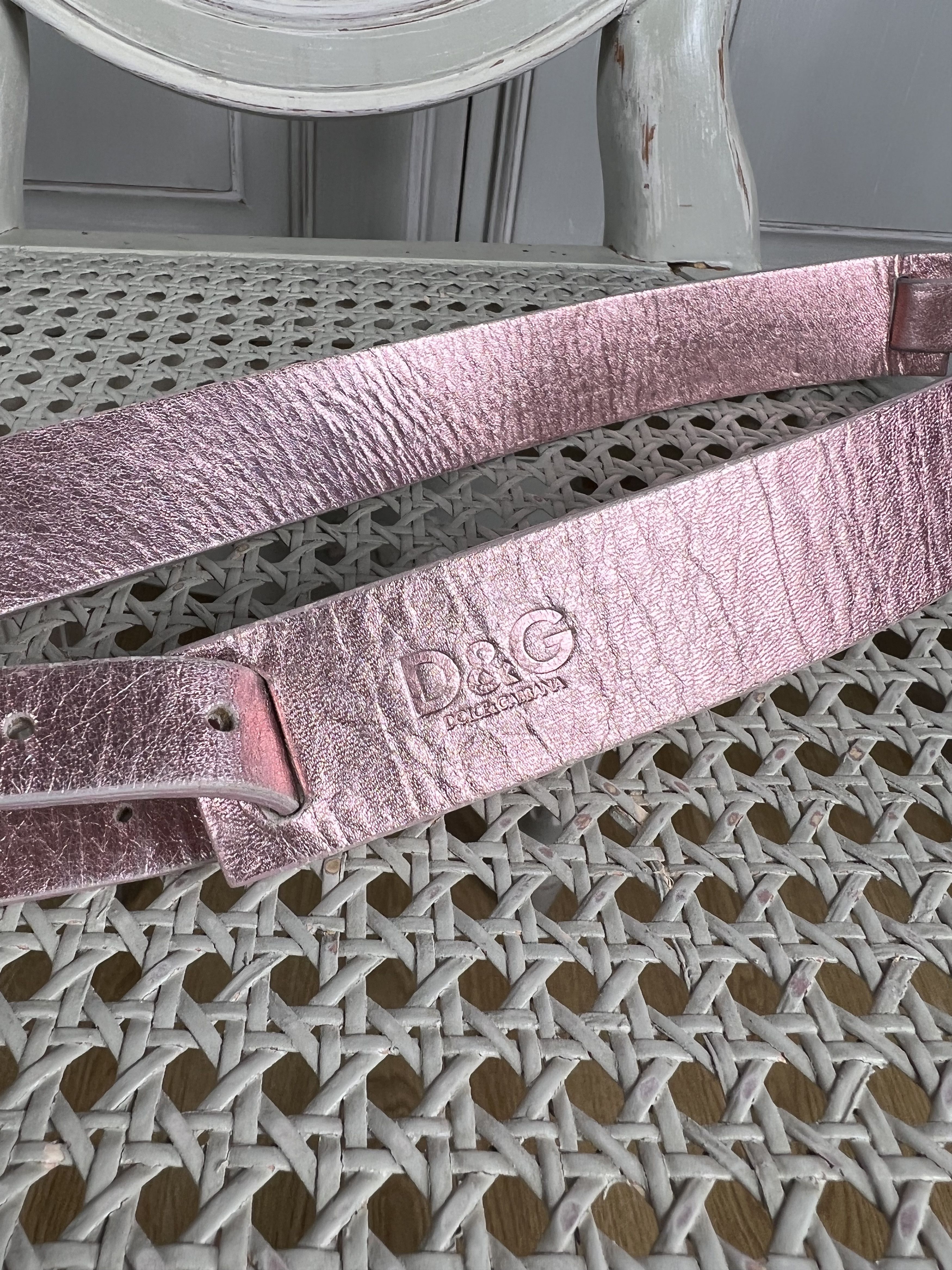 VINTAGE AVANTGARDE DOLCE GABBANA BELT