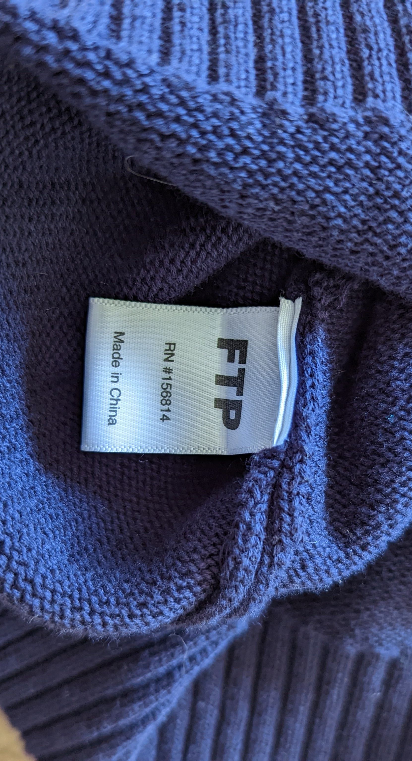 Fuck The Population FTP Polo Bear Jacquard Knit Sweater Size US L / EU 52-54 / 3 - 4 Thumbnail
