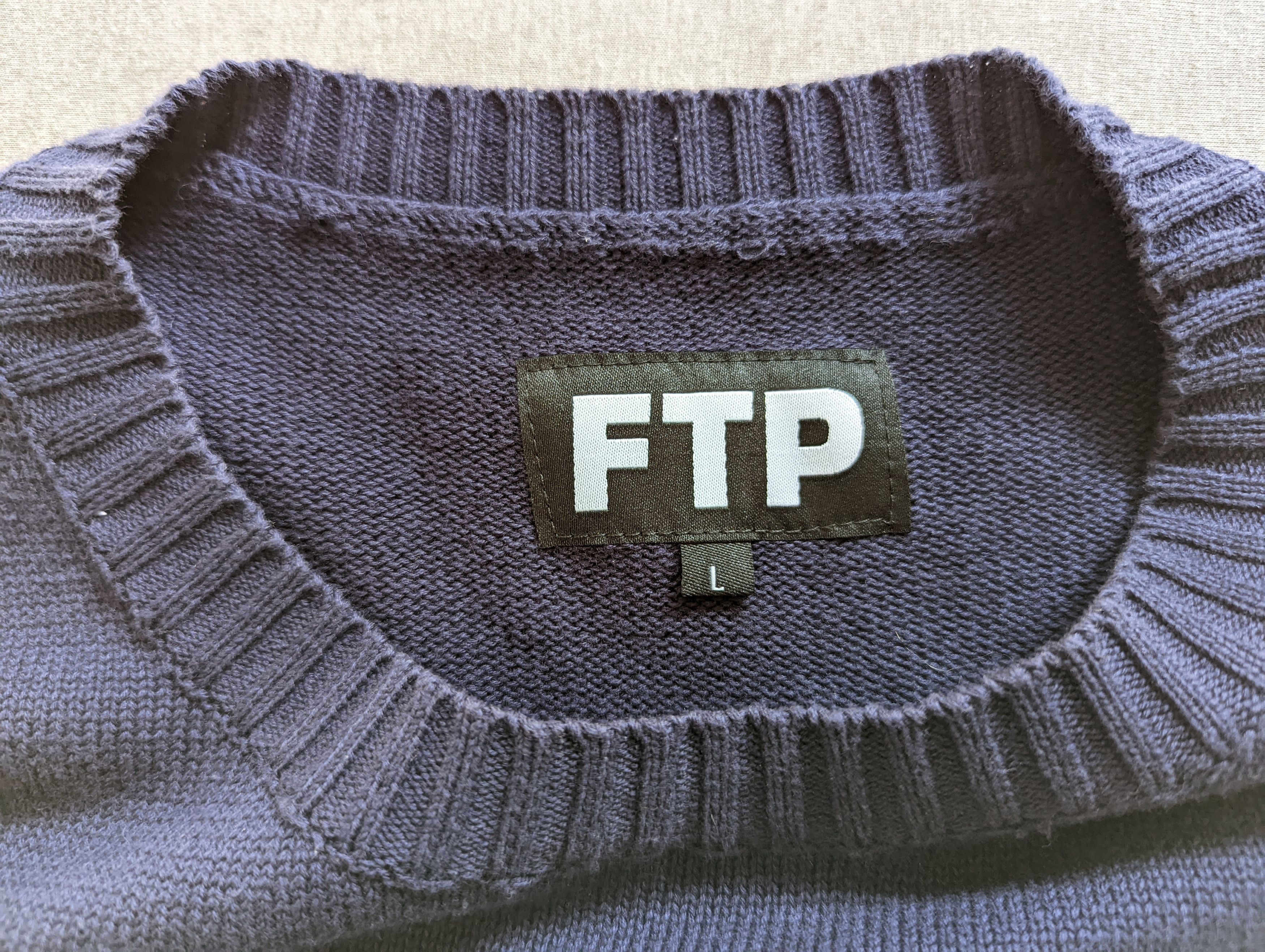 Fuck The Population FTP Polo Bear Jacquard Knit Sweater Size US L / EU 52-54 / 3 - 3 Thumbnail