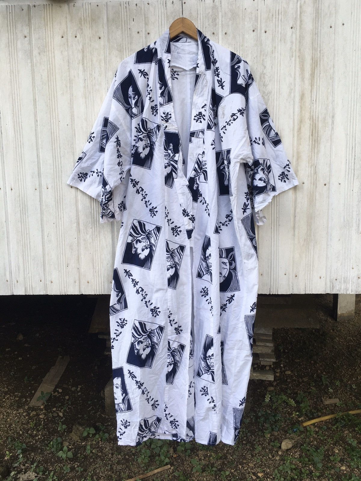 Japanese Brand Vintage Japanese Kimono Tradisonal Geisha Size US L / EU 52-54 / 3 - 1 Thumbnail
