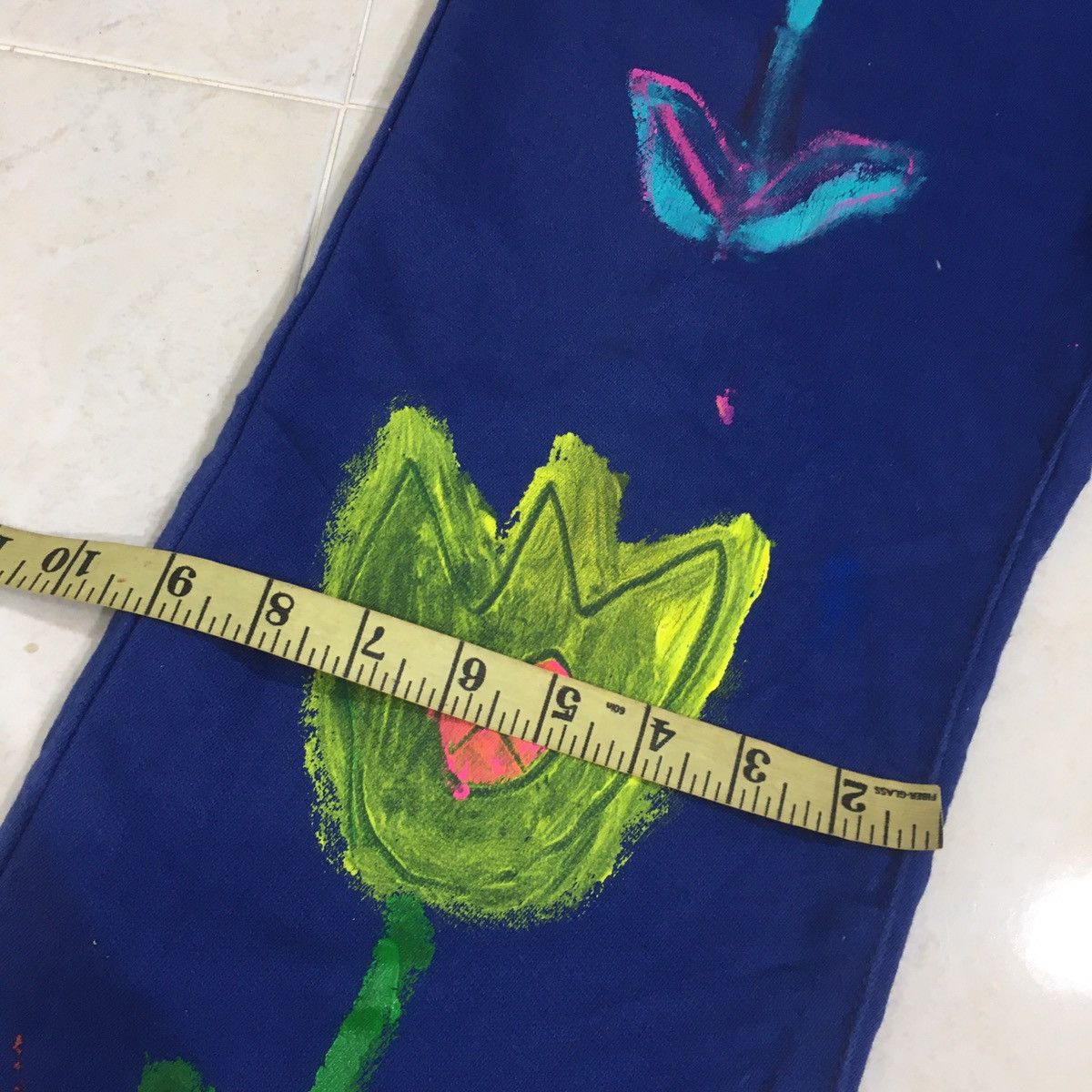 Japanese Brand Japanese Rovertry Painted Custom Pants Size US 34 / EU 50 - 12 Thumbnail