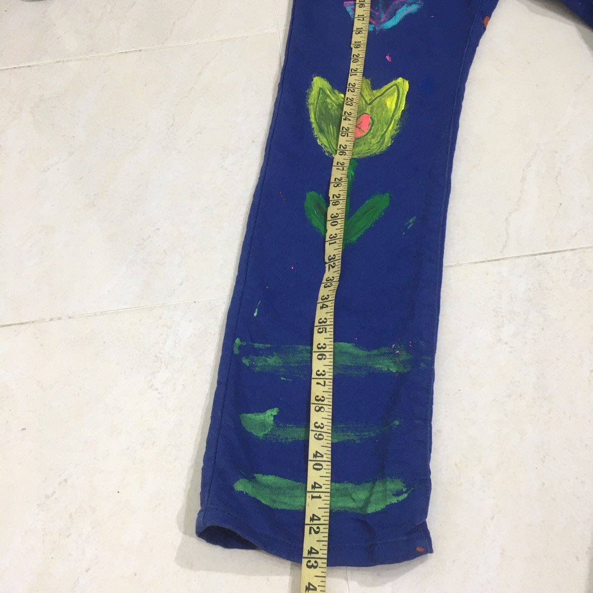 Japanese Brand Japanese Rovertry Painted Custom Pants Size US 34 / EU 50 - 11 Thumbnail