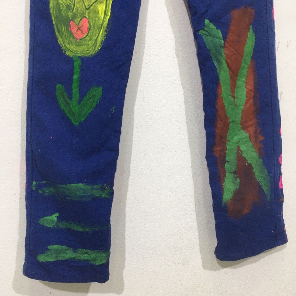 Japanese Brand Japanese Rovertry Painted Custom Pants Size US 34 / EU 50 - 3 Thumbnail