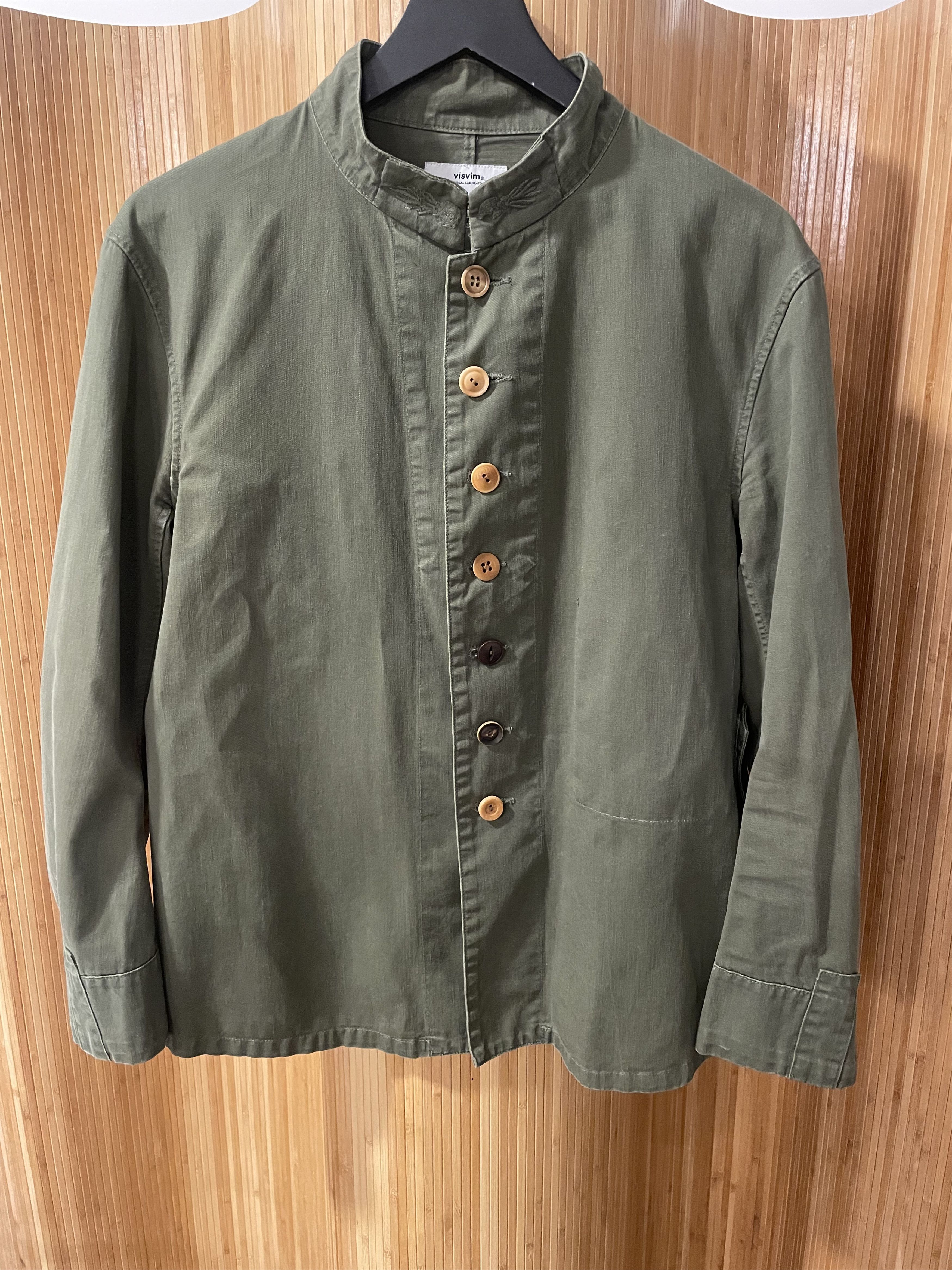 Visvim Visvim 14SS LUGLI JACKET KHAKI | Grailed