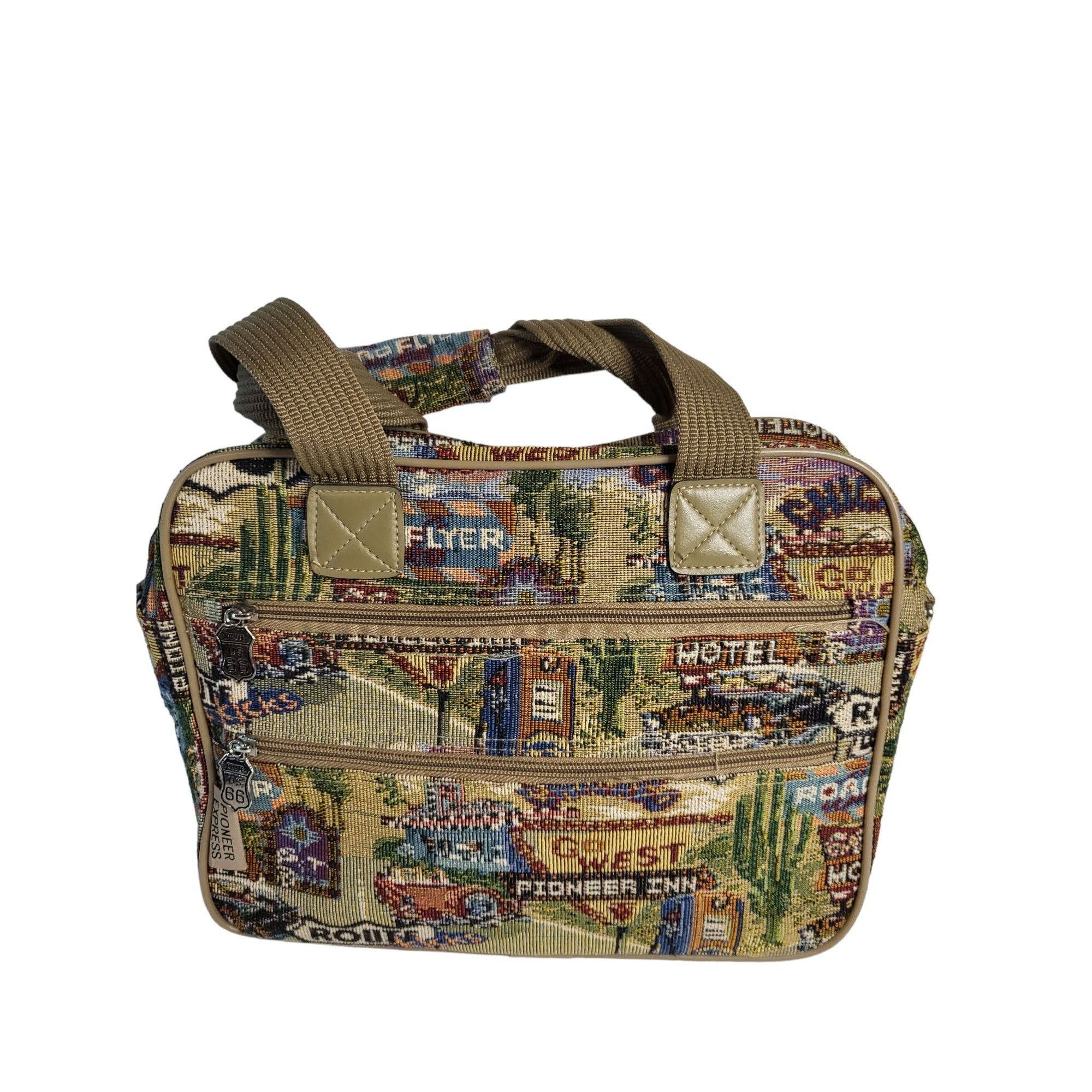 Route 66 Handbag in Black Midnight Sparkle main image 1