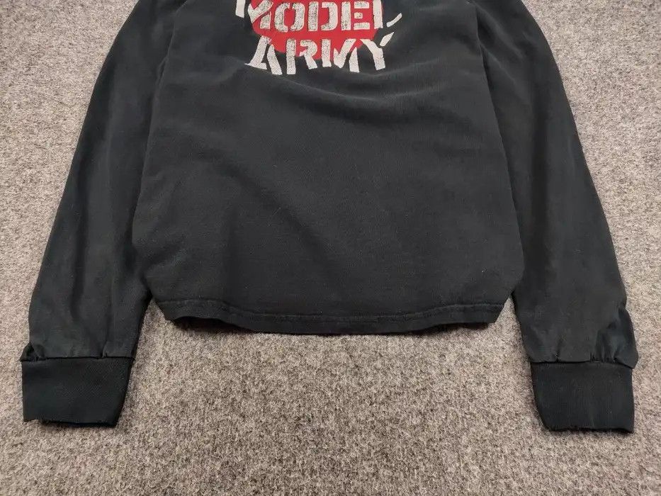 Band Tees Vintage 90's New Model Army Distressed Long Sleeve Shirts Size US XL / EU 56 / 4 - 4 Thumbnail