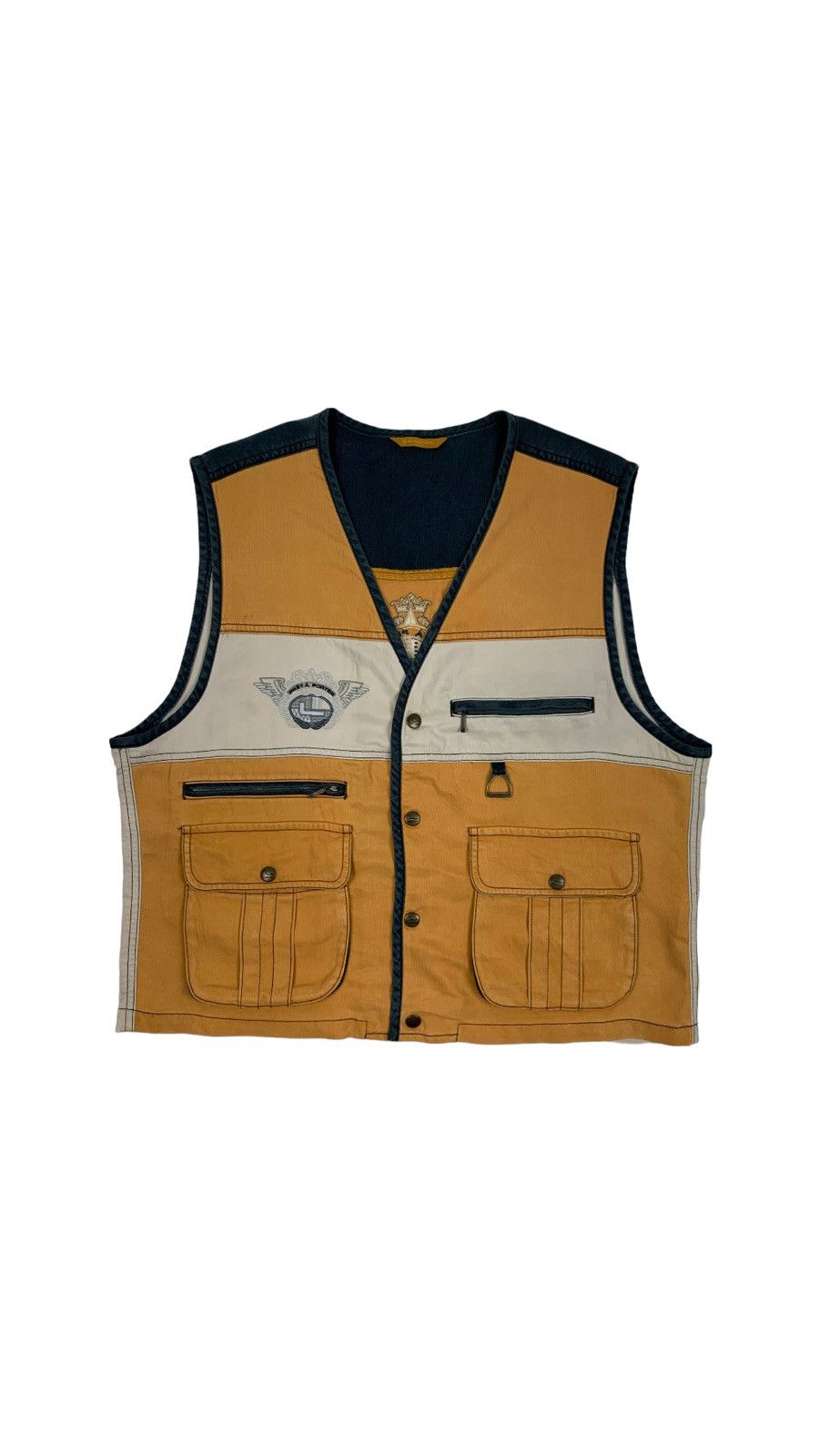 Lancel Vintage Lancel Paris Embroidery Vest Jacket Size US L / EU 52-54 / 3 - 1 Thumbnail