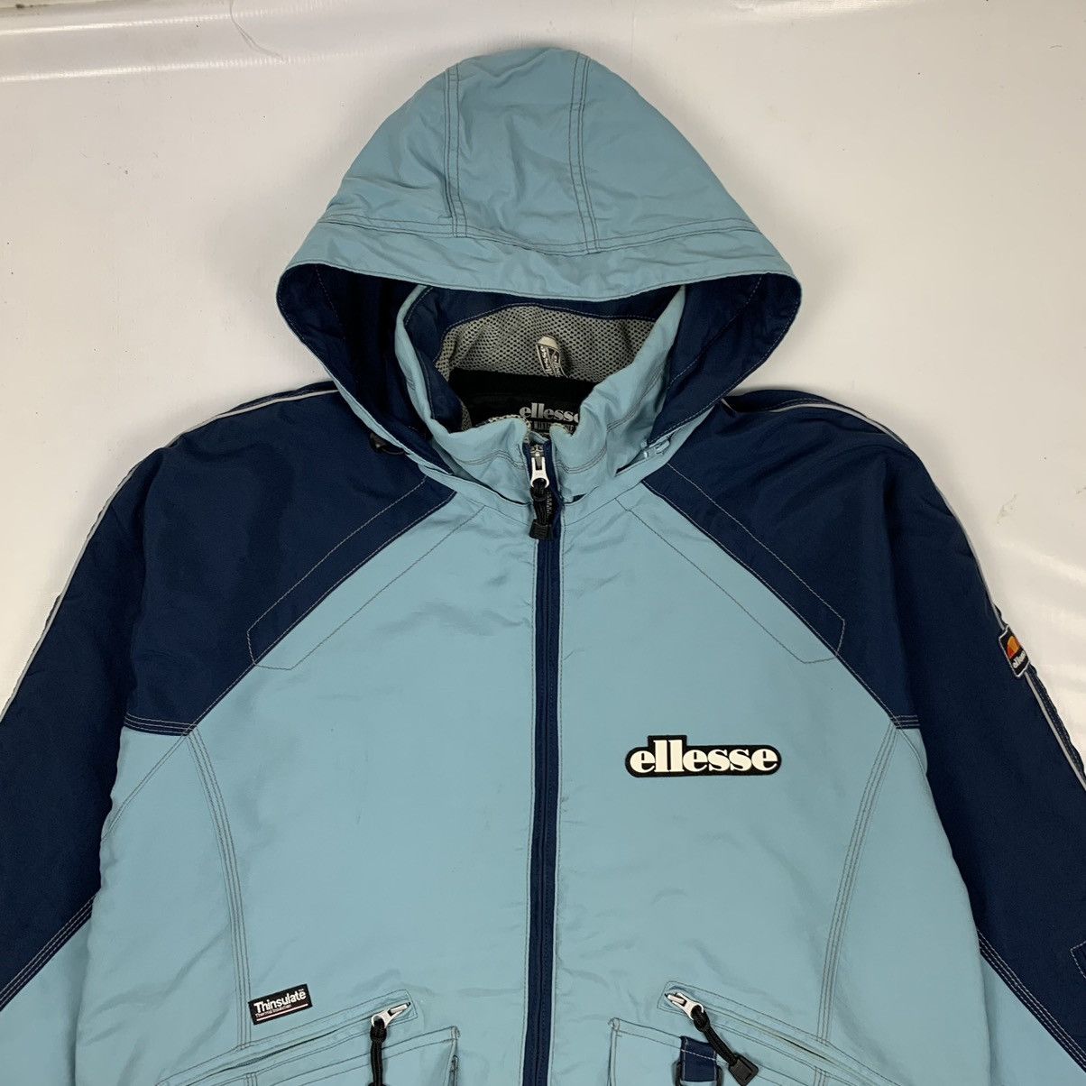 Ellesse × Goldwin × Vintage Vintage Ellesse by Goldwin Ski Hoodie Jacket Size US L / EU 52-54 / 3 - 4 Thumbnail