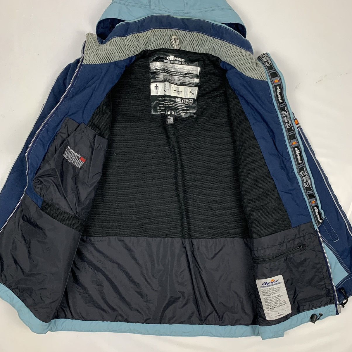 Ellesse × Goldwin × Vintage Vintage Ellesse by Goldwin Ski Hoodie Jacket Size US L / EU 52-54 / 3 - 9 Thumbnail