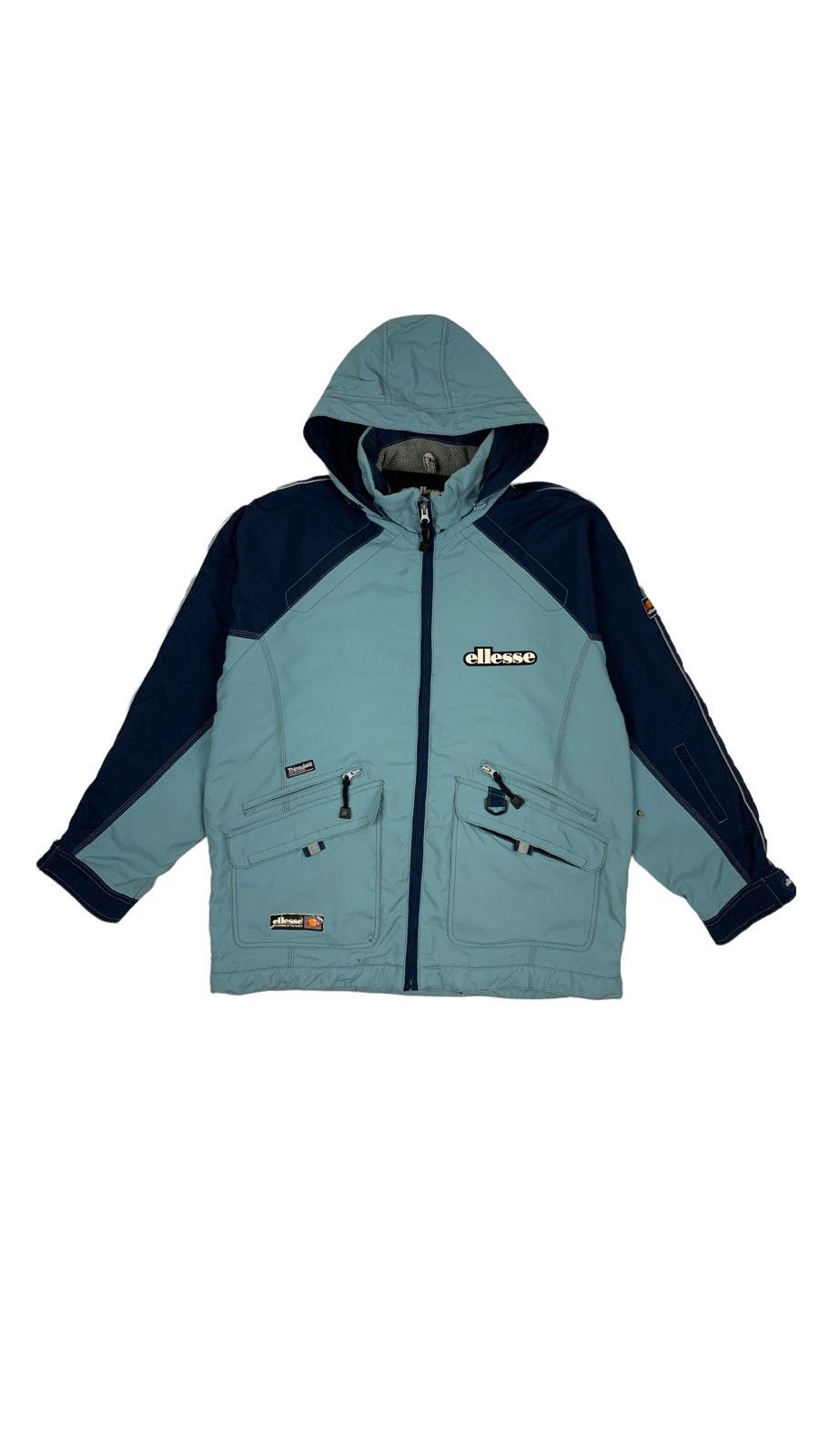 Vintage Ellesse - EFS France Cocorico Hooded Ski Jacket