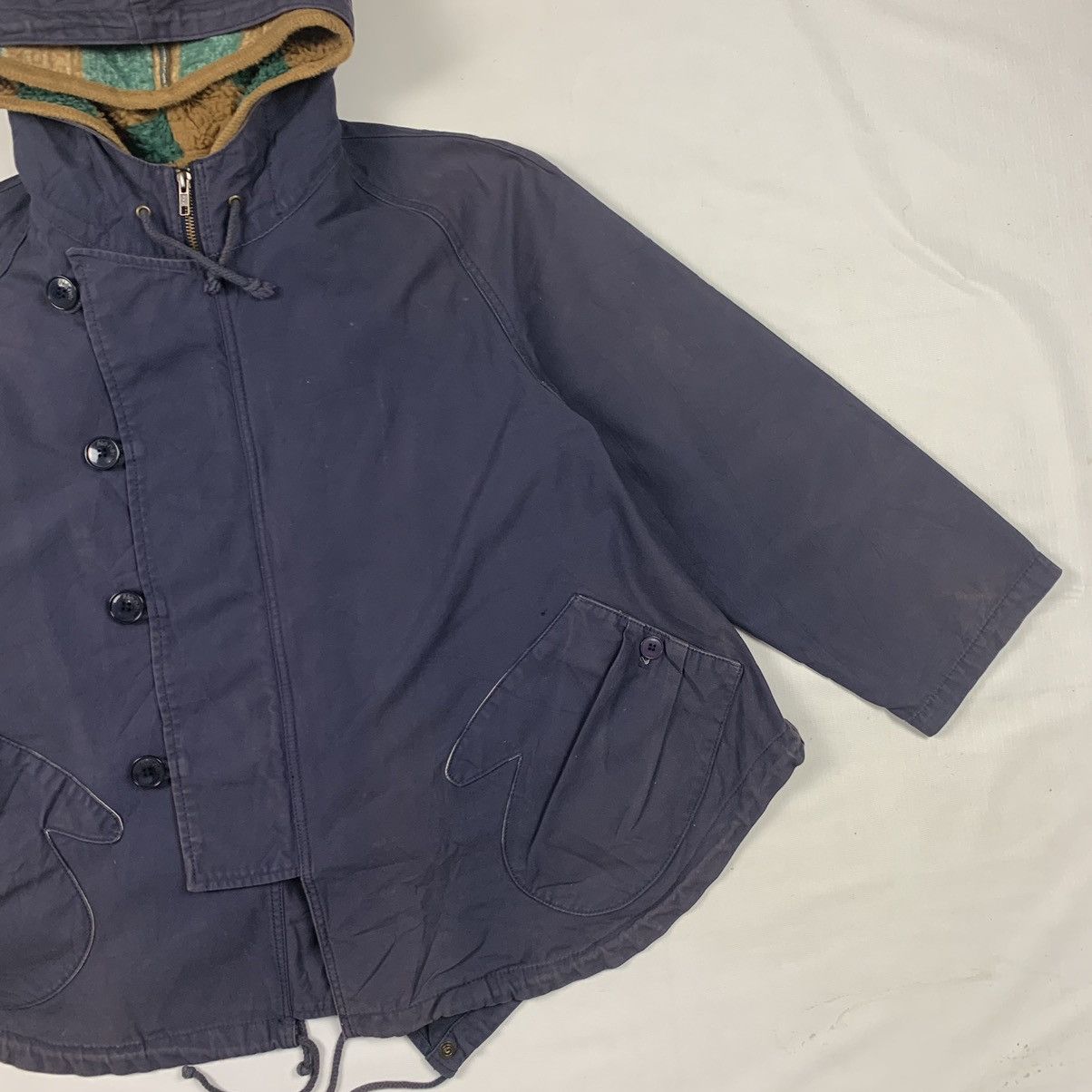 Ne-Net Vintage Ne-Net Double Layer Sherpa Hoodie Jacket Size US L / EU 52-54 / 3 - 3 Thumbnail