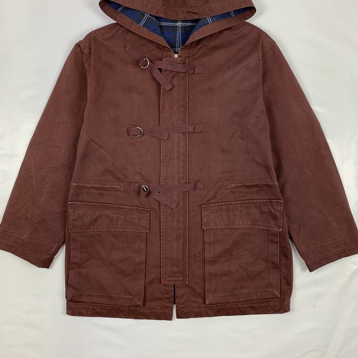 Designer Vintage Designer Issey Miyake Zipper Hoodie Jacket Size US XL / EU 56 / 4 - 4 Thumbnail