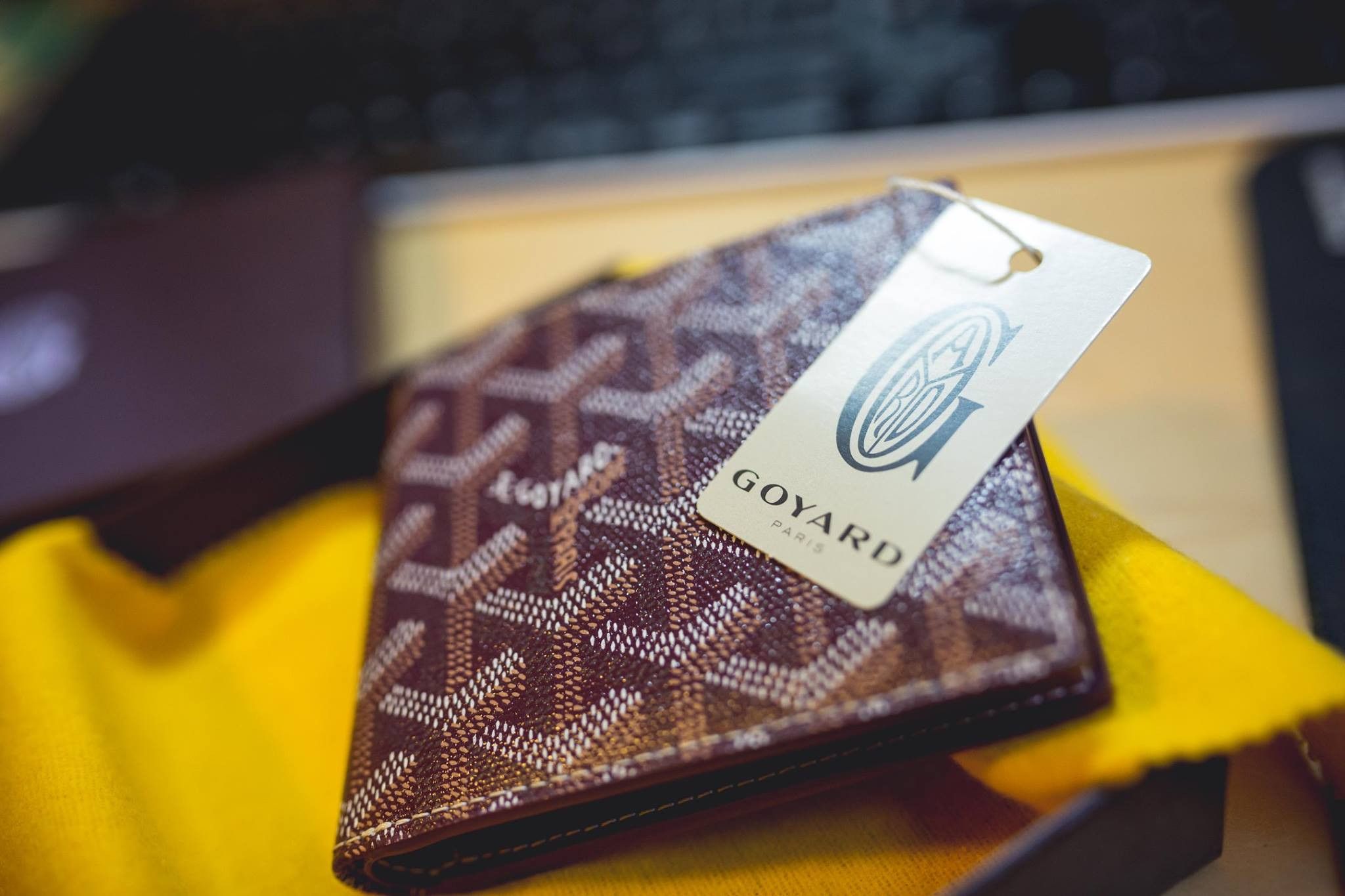 Burgundy Bifold Wallet