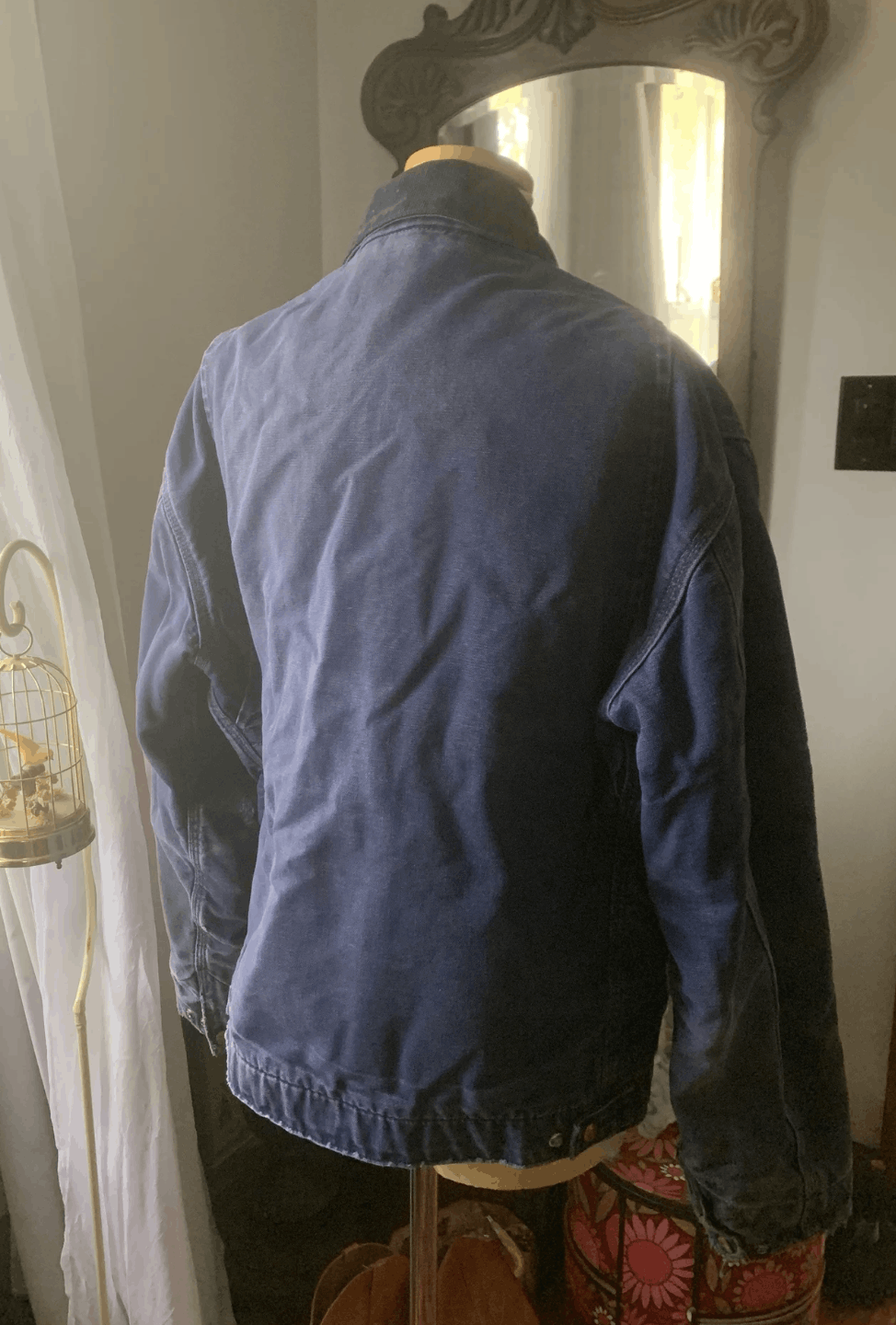 Carhartt Vintage Carhartt Detroit Jacket Faded Blue Size US M / EU 48-50 / 2 - 5 Thumbnail