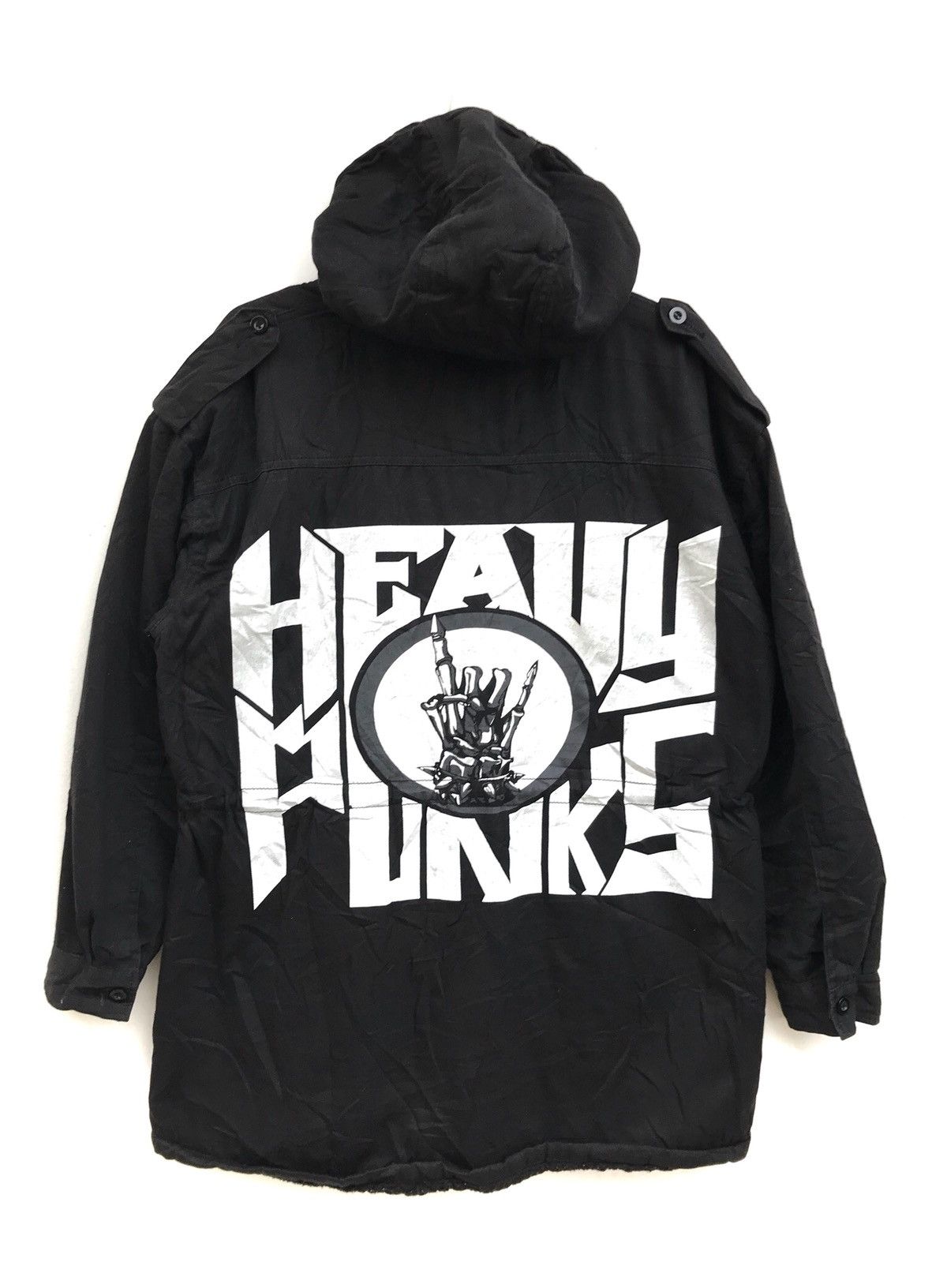 Japanese Brand Glad News US Army Heavy Punk Parkas Jacket