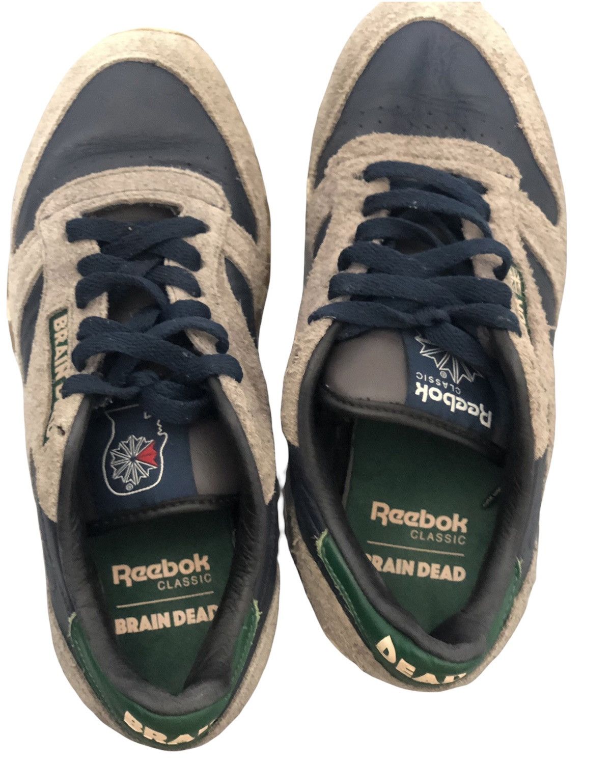 Brain Dead × Reebok 💥BEST OFFER💥Rare BRAIN DEAD x REEBOK Classic Sneakers Size US 7 / EU 40 - 7 Thumbnail