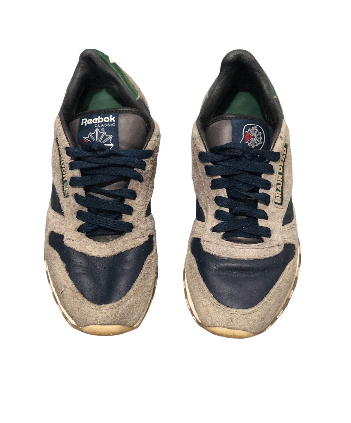 Brain Dead × Reebok 💥BEST OFFER💥Rare BRAIN DEAD x REEBOK Classic Sneakers Size US 7 / EU 40 - 2 Thumbnail