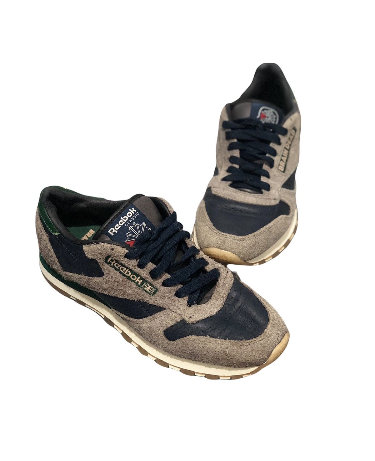 Brain Dead × Reebok 💥BEST OFFER💥Rare BRAIN DEAD x REEBOK Classic Sneakers Size US 7 / EU 40 - 3 Thumbnail