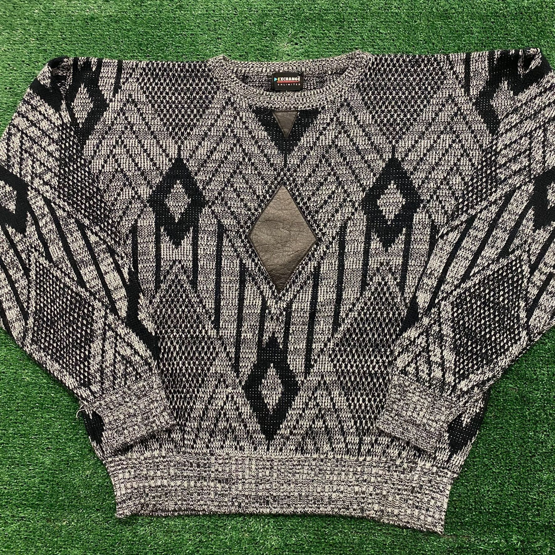Vintage Diamond Argyle Vintage Crewneck Sweater Size US L / EU 52-54 / 3 - 1 Thumbnail