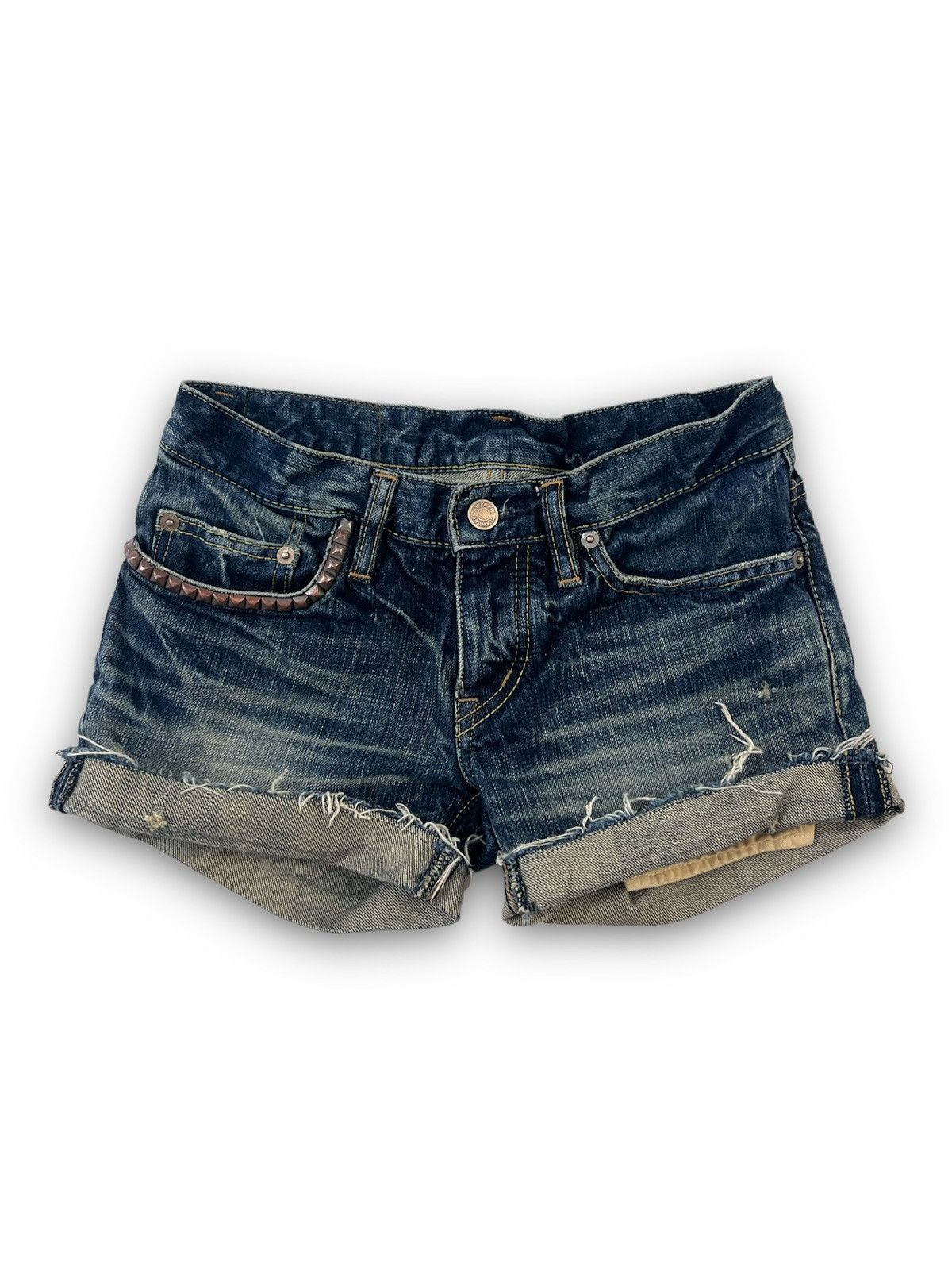 Hysteric Glamour Hysteric Glamour denim short shorts Size 24" / US 00 / IT 34 - 1 Thumbnail