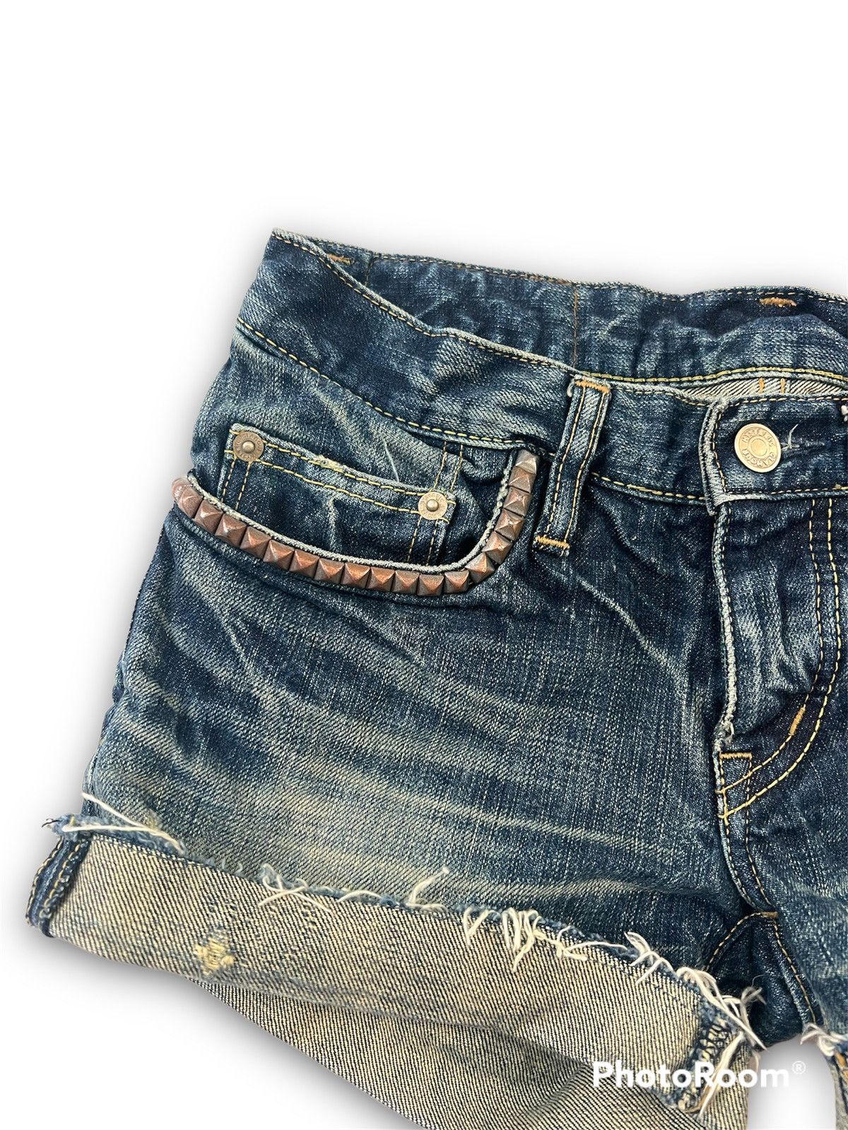 Hysteric Glamour Hysteric Glamour denim short shorts Size 24" / US 00 / IT 34 - 3 Thumbnail