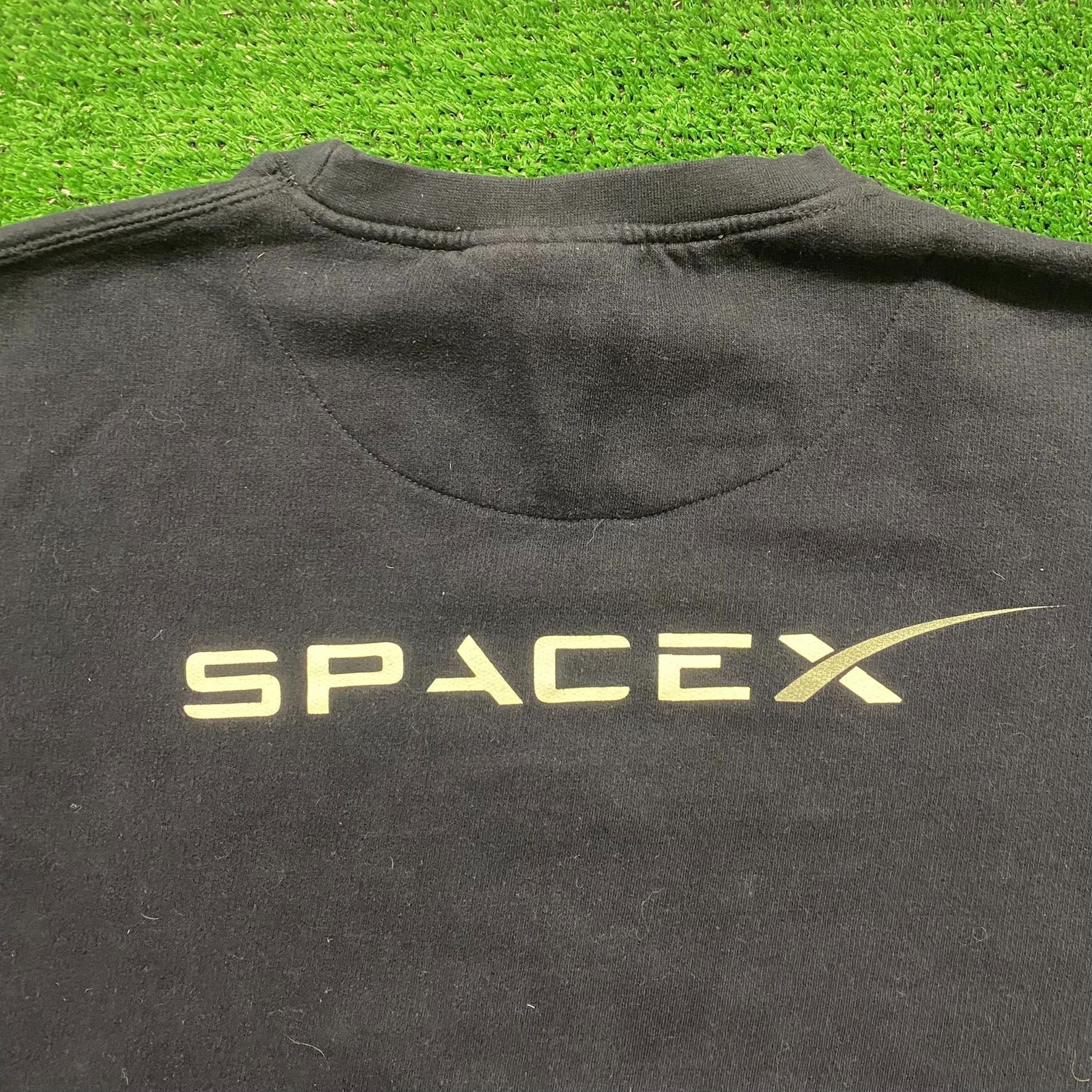 Vintage SpaceX Basic Essential Crewneck Sweatshirt Size US XXL / EU 58 / 5 - 5 Thumbnail