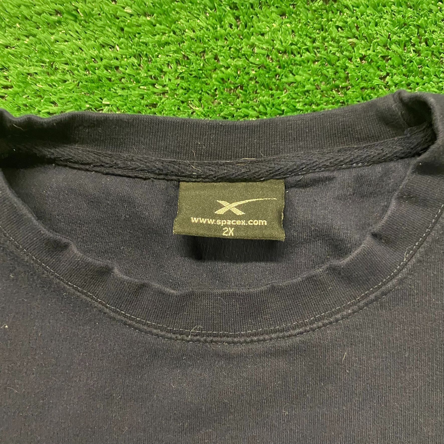 Vintage SpaceX Basic Essential Crewneck Sweatshirt Size US XXL / EU 58 / 5 - 3 Thumbnail