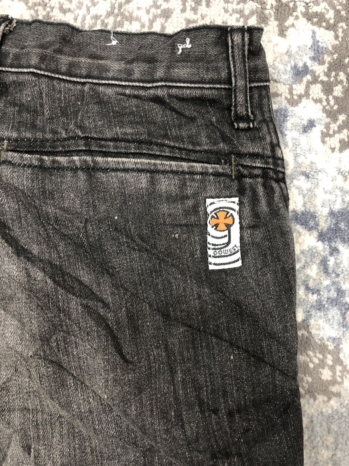 Japanese Brand RARE!!! GOWEST Paints Splatter Jeans Size US 30 / EU 46 - 7 Thumbnail