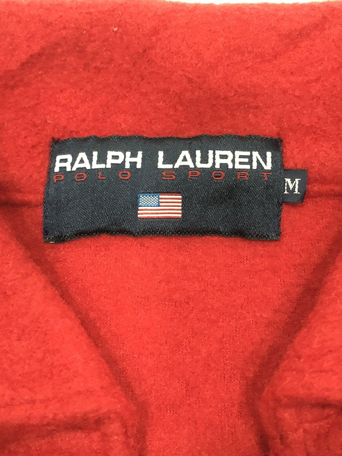 Ralph Lauren Rare Vintage RALPH LAUREN Polo Sport Spartan Blanket Fleece Size US M / EU 48-50 / 2 - 8 Thumbnail